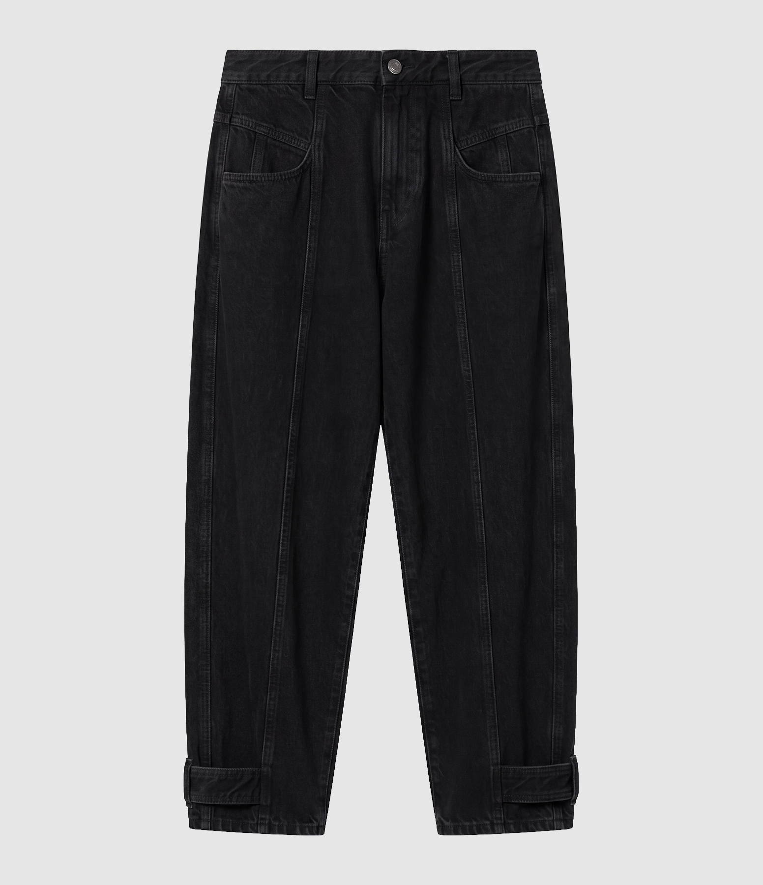 Leja Faded Black Trousers
