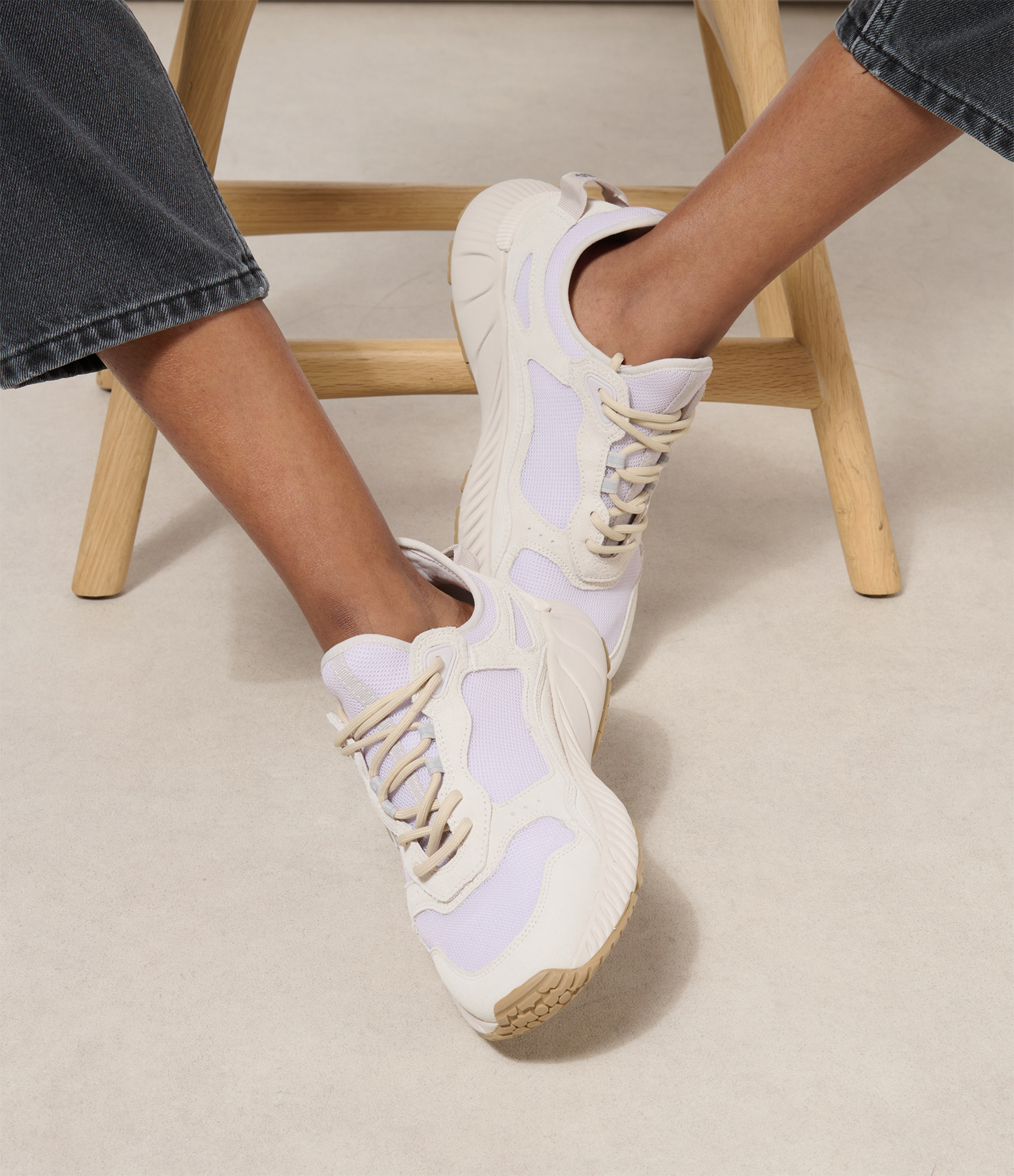 Ewie Ecru Trainers
