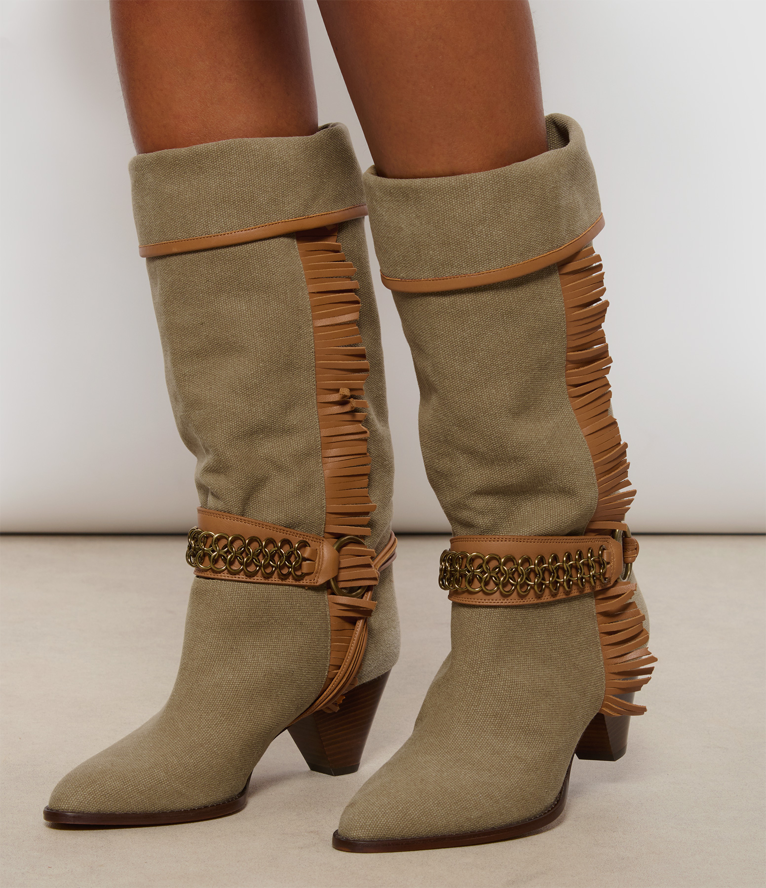 Levon Khaki Boots