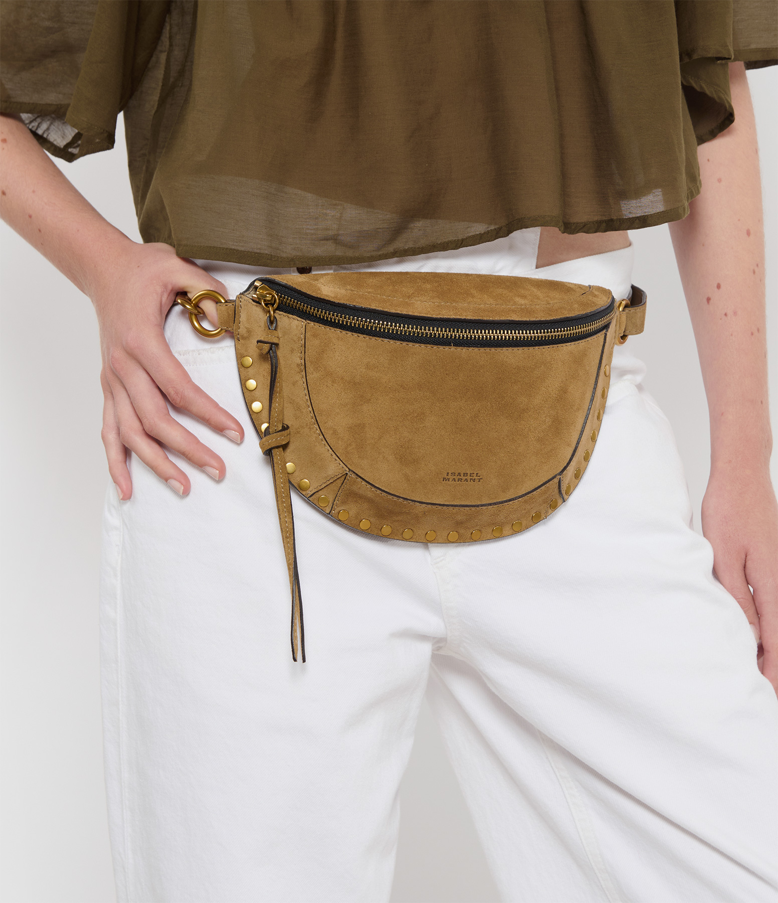 Skano Belt Bag in Taupe