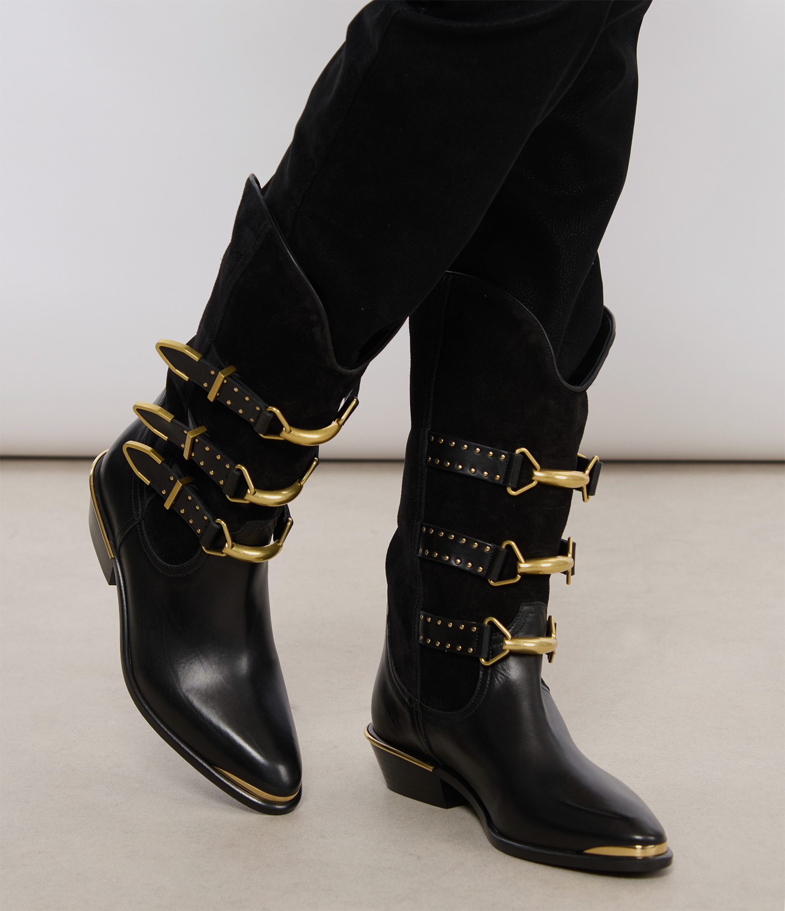 Mexia Black Ankle Boots