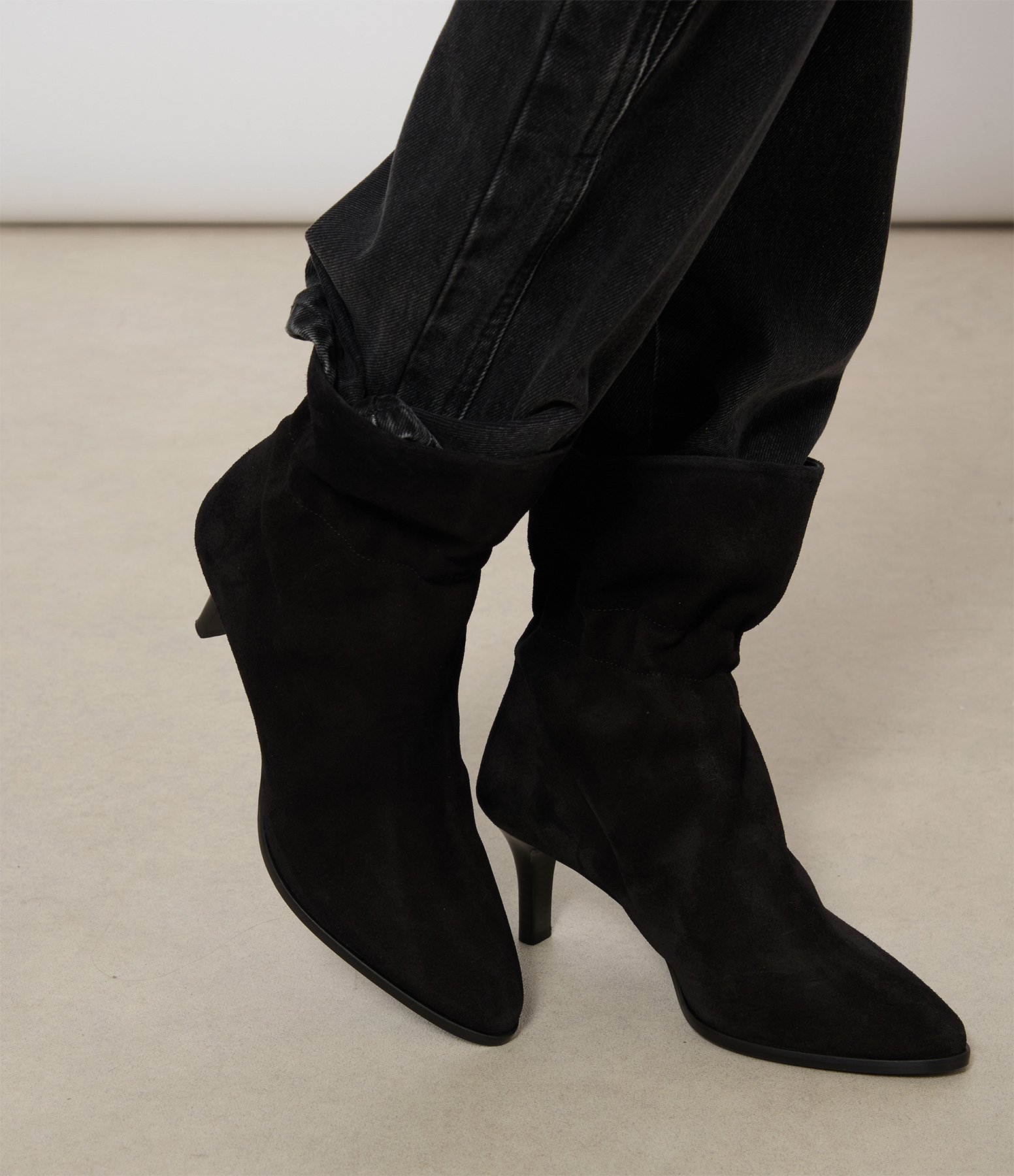 Forla Black Ankle Boots