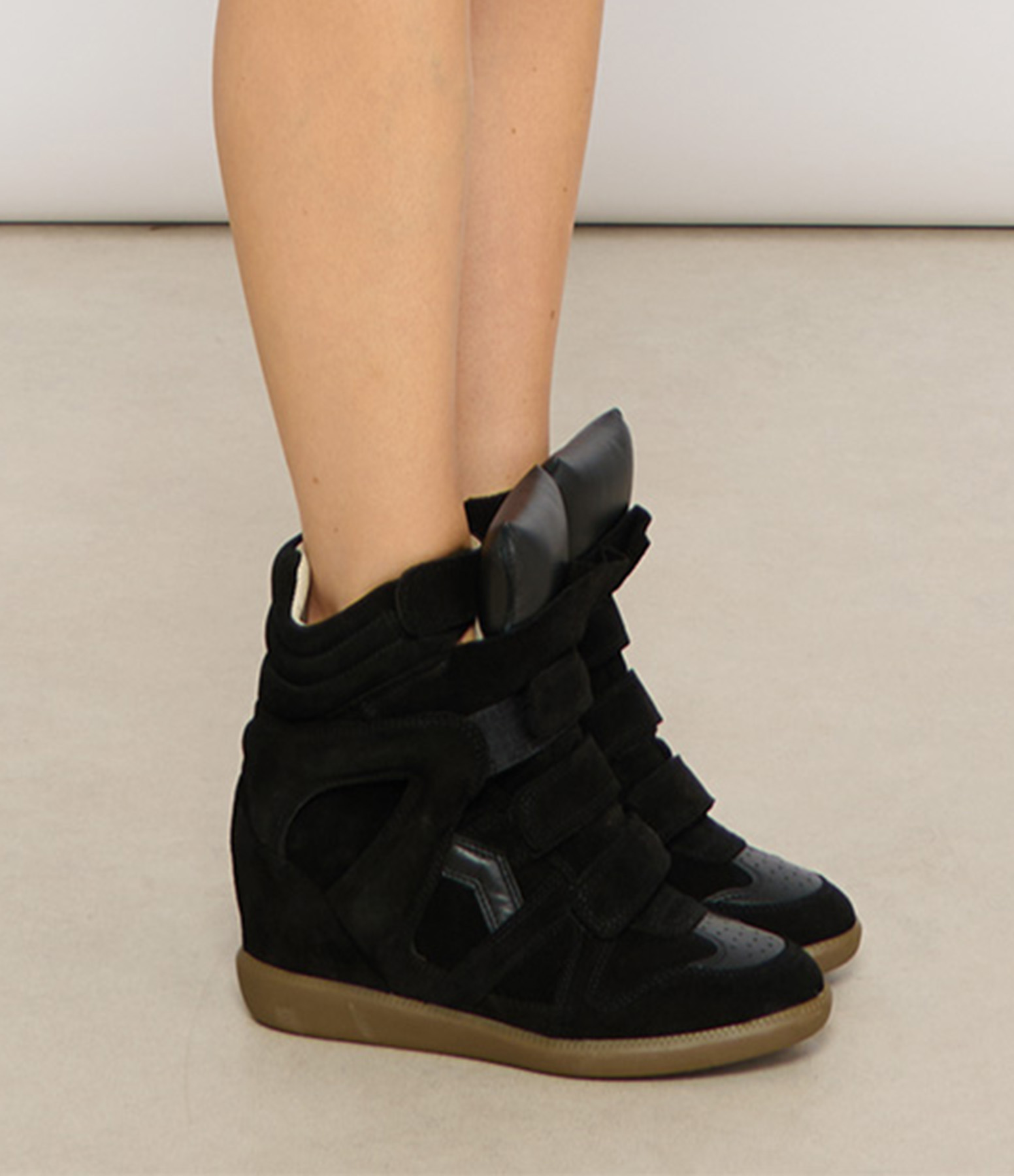 Bekett Black Trainers