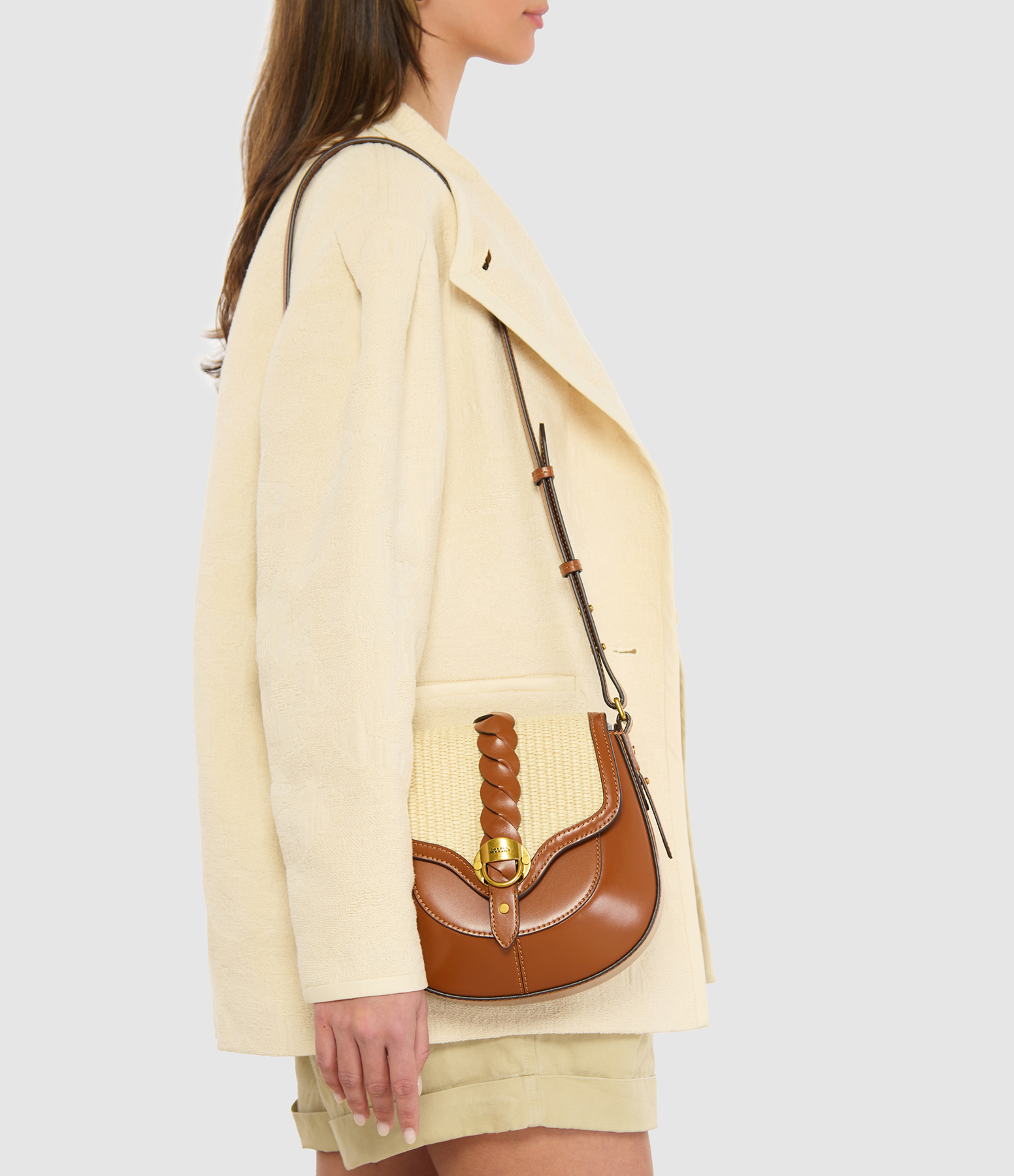 Altay Small Bag, Cognac Natural
