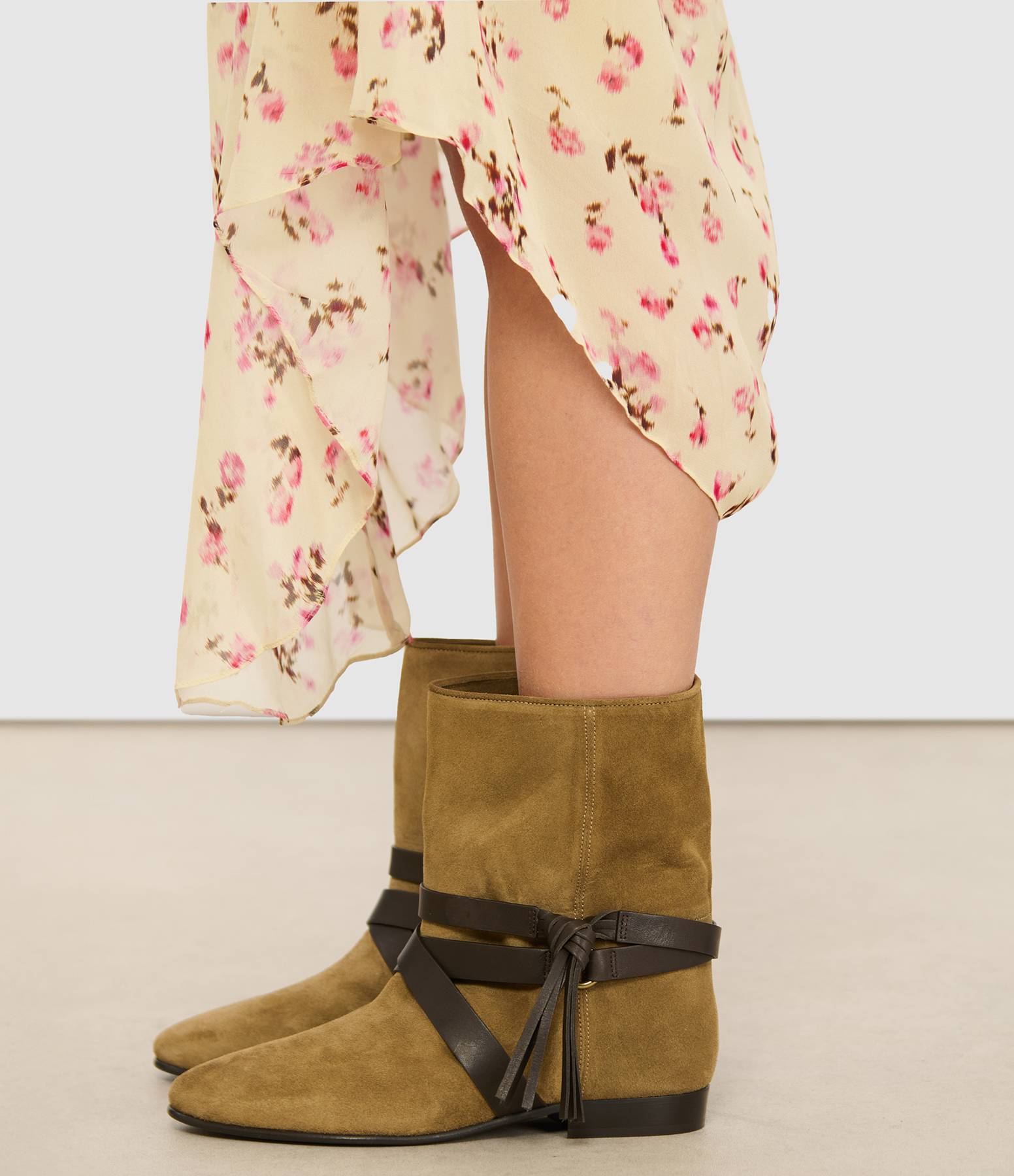 Rejen Dark Olive Boots