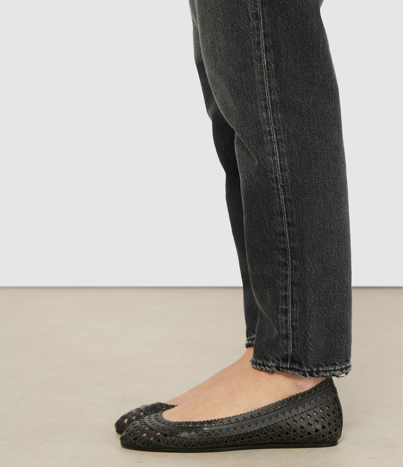 Belni Black Ballet Flats