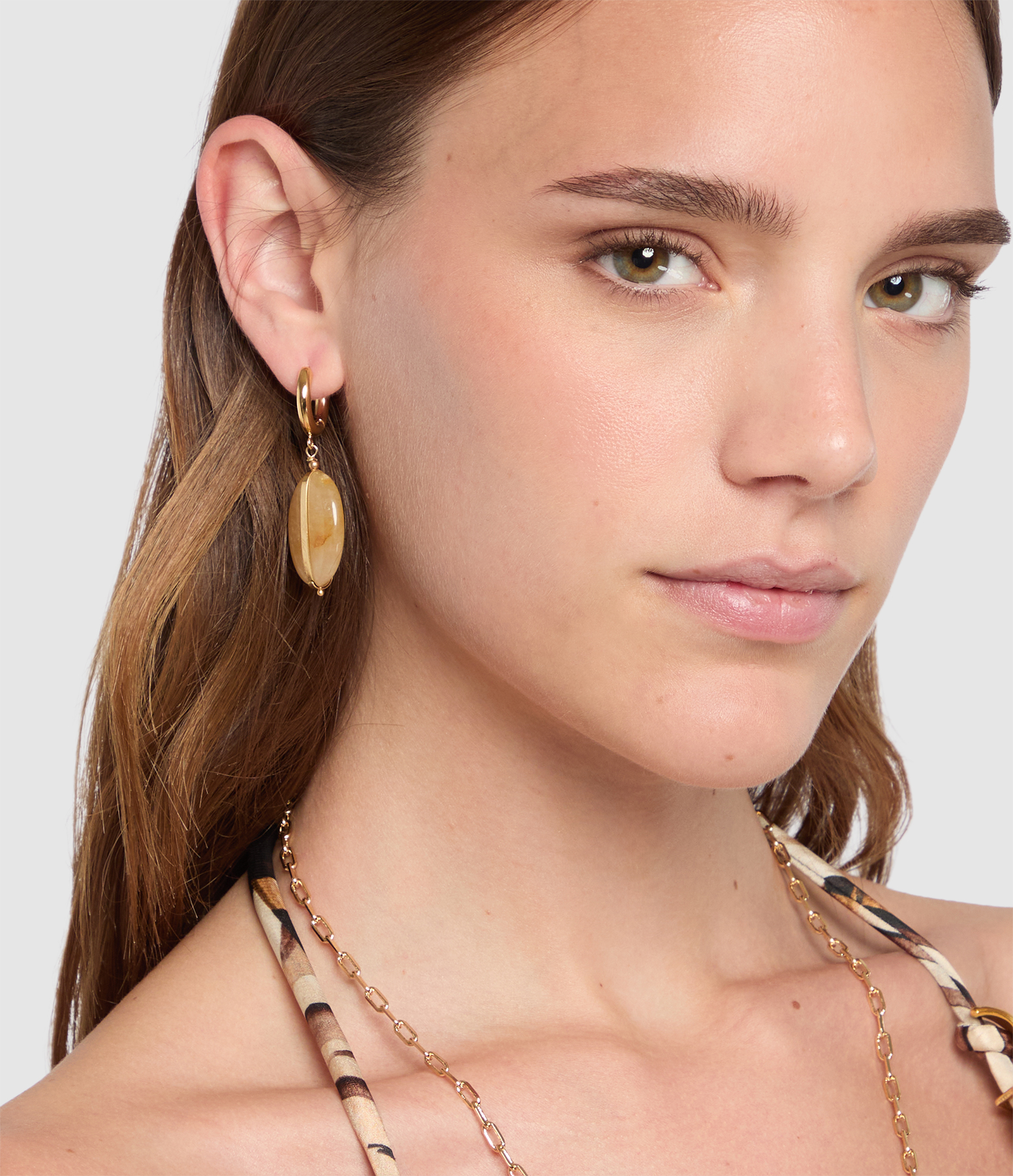 Light Yellow Earrings