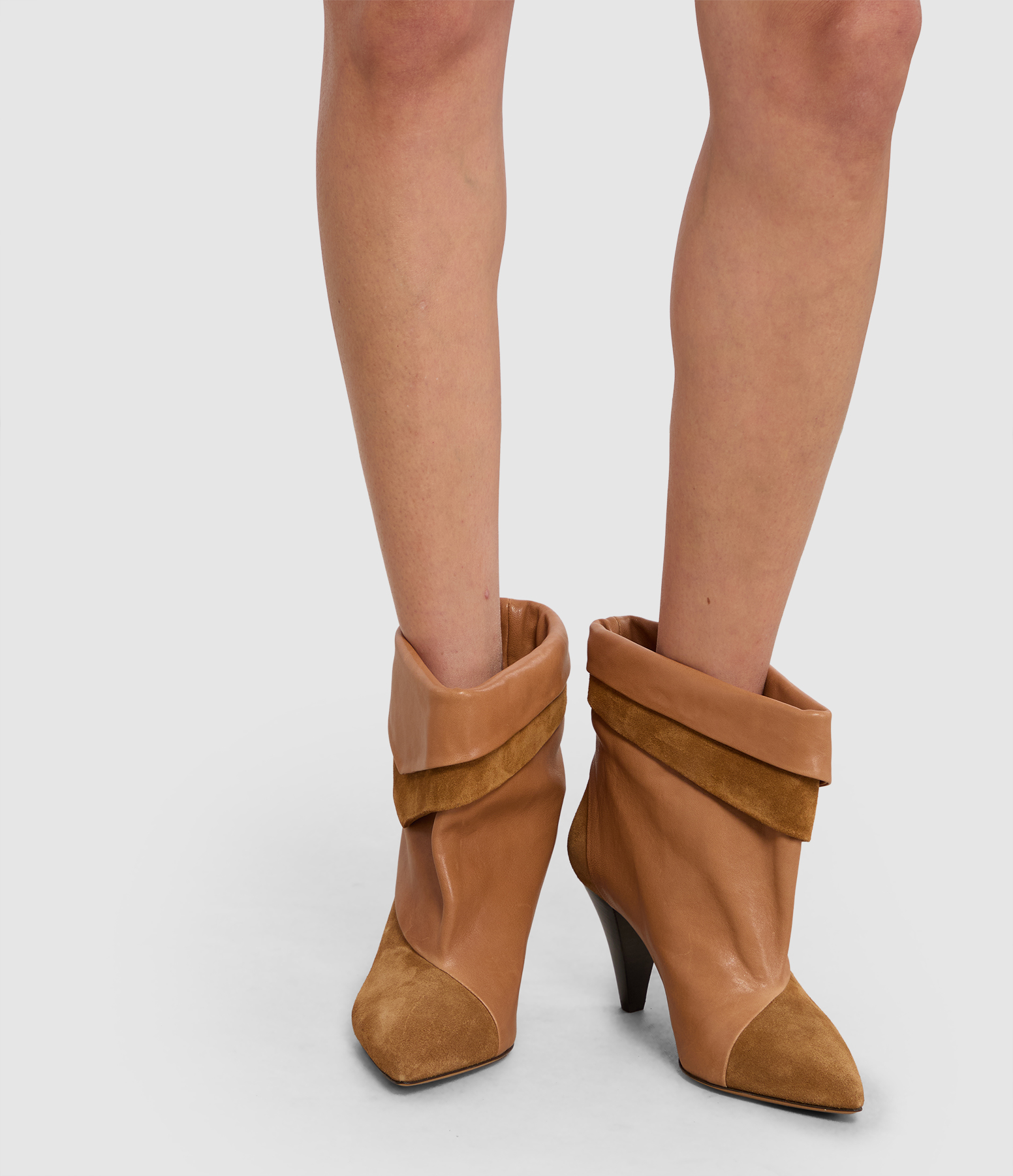 Lyone Cognac Boots