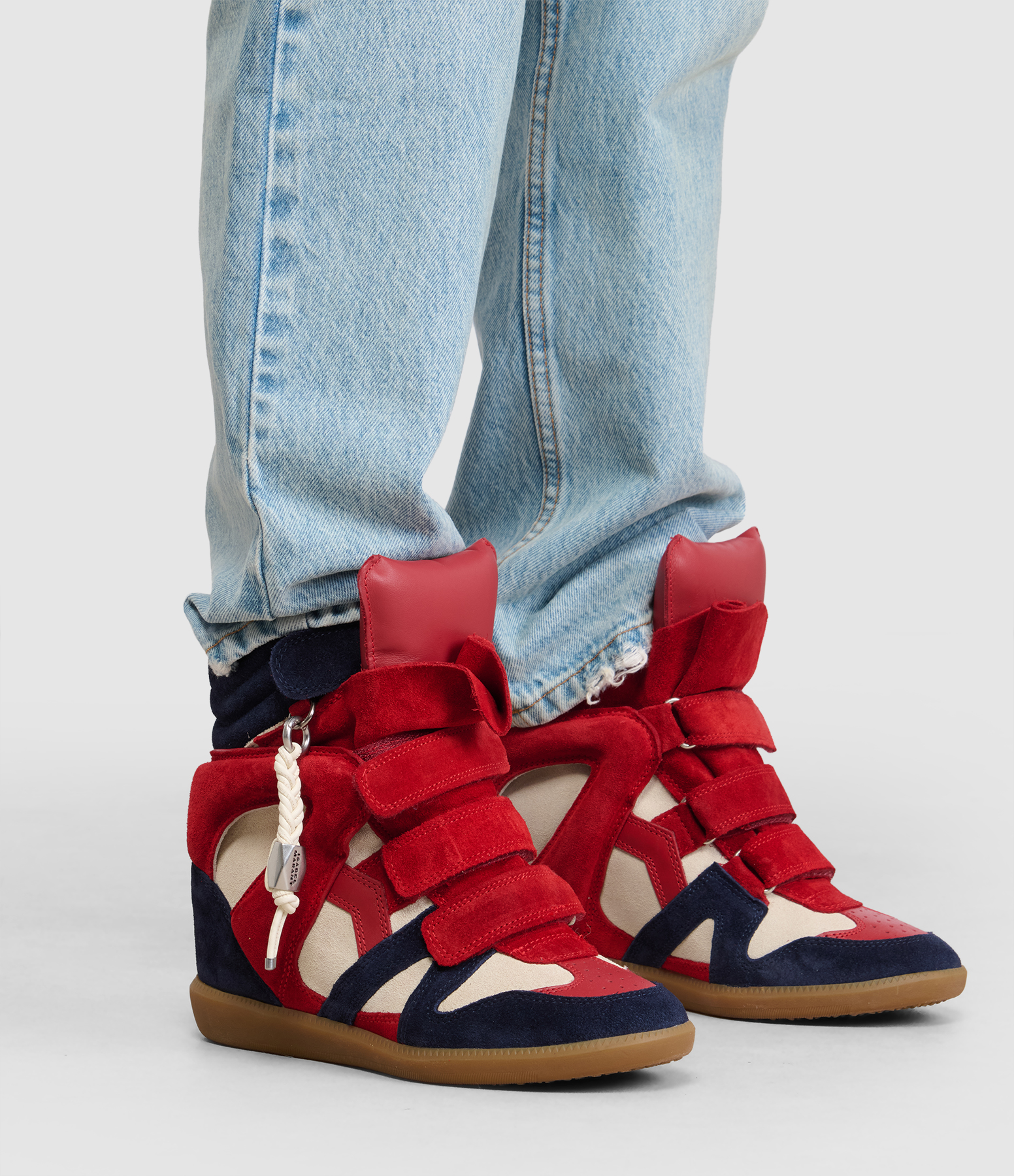 Bekett Ring Red and Navy trainers, Reissue
