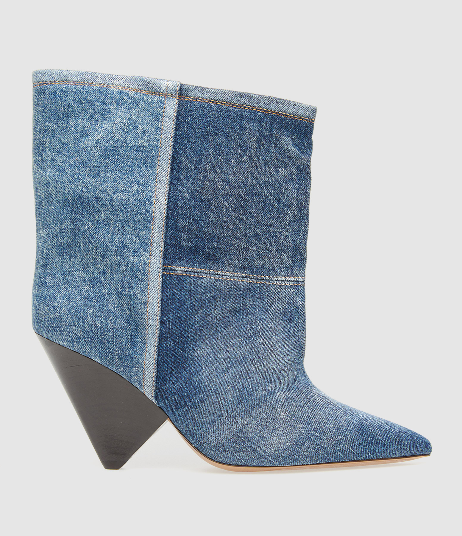 Miyako Washed Blue Boots