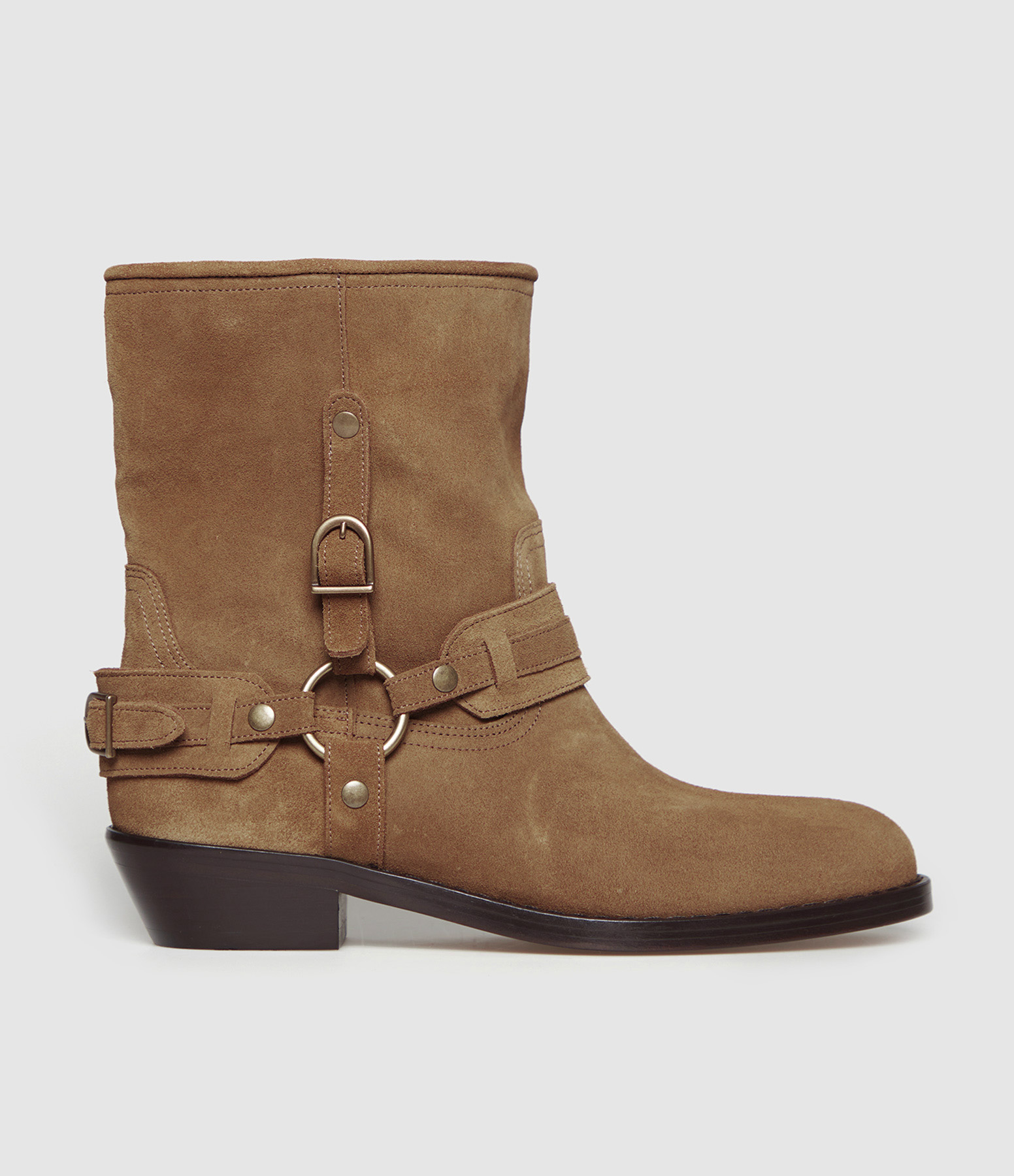 Ildred Ankle Boots in Taupe