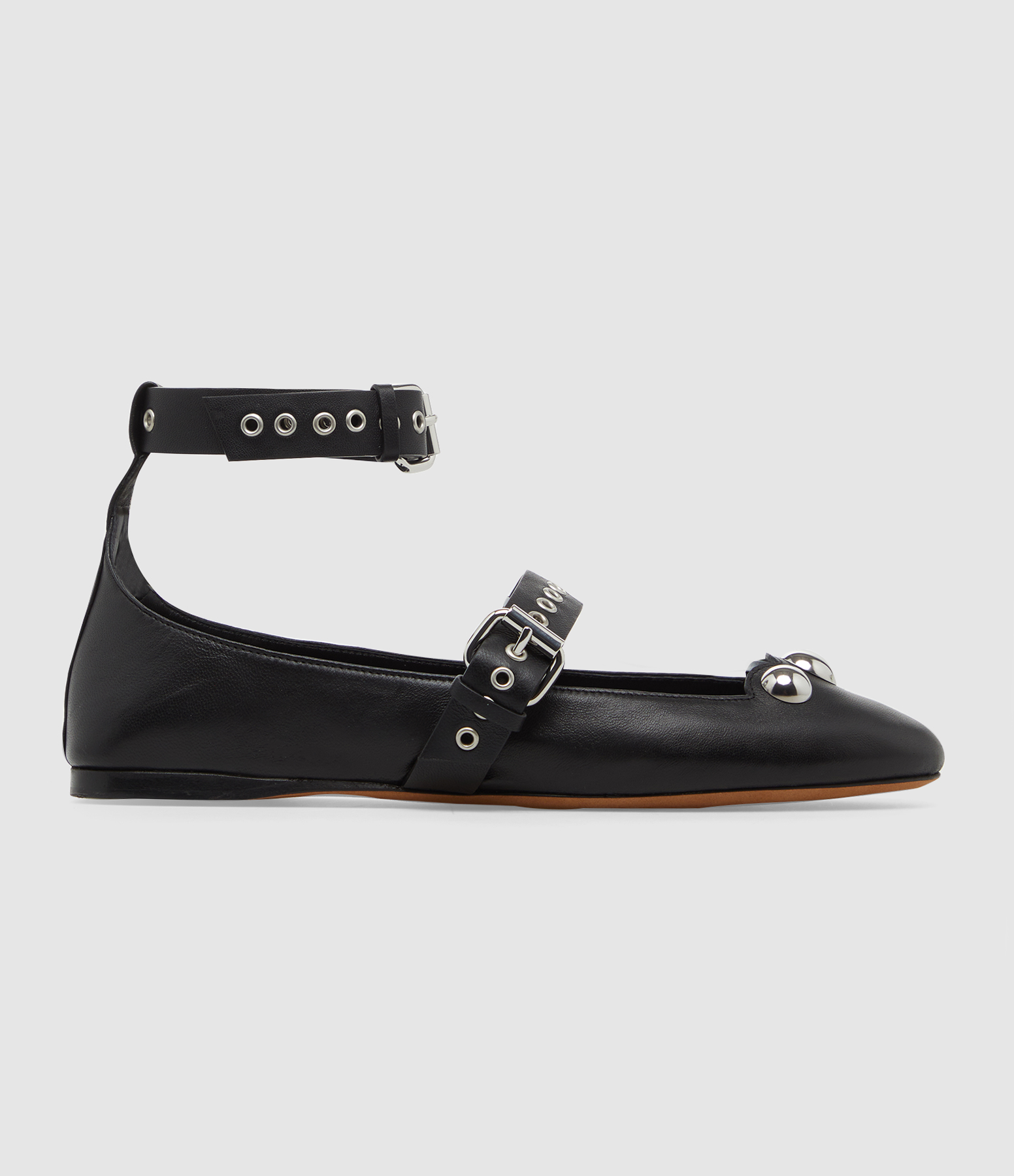 Ylzae Black Ballerinas