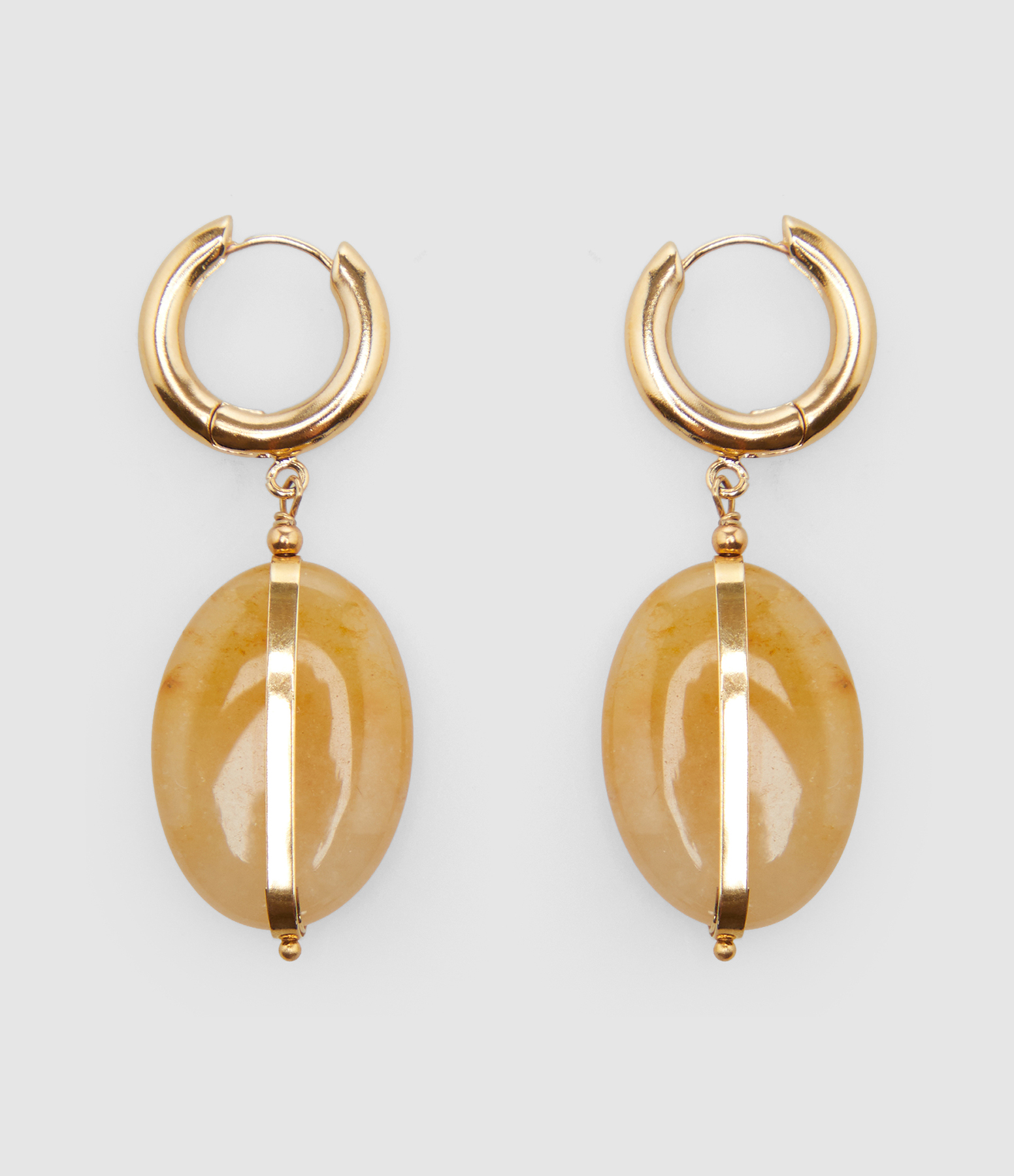 Light Yellow Earrings
