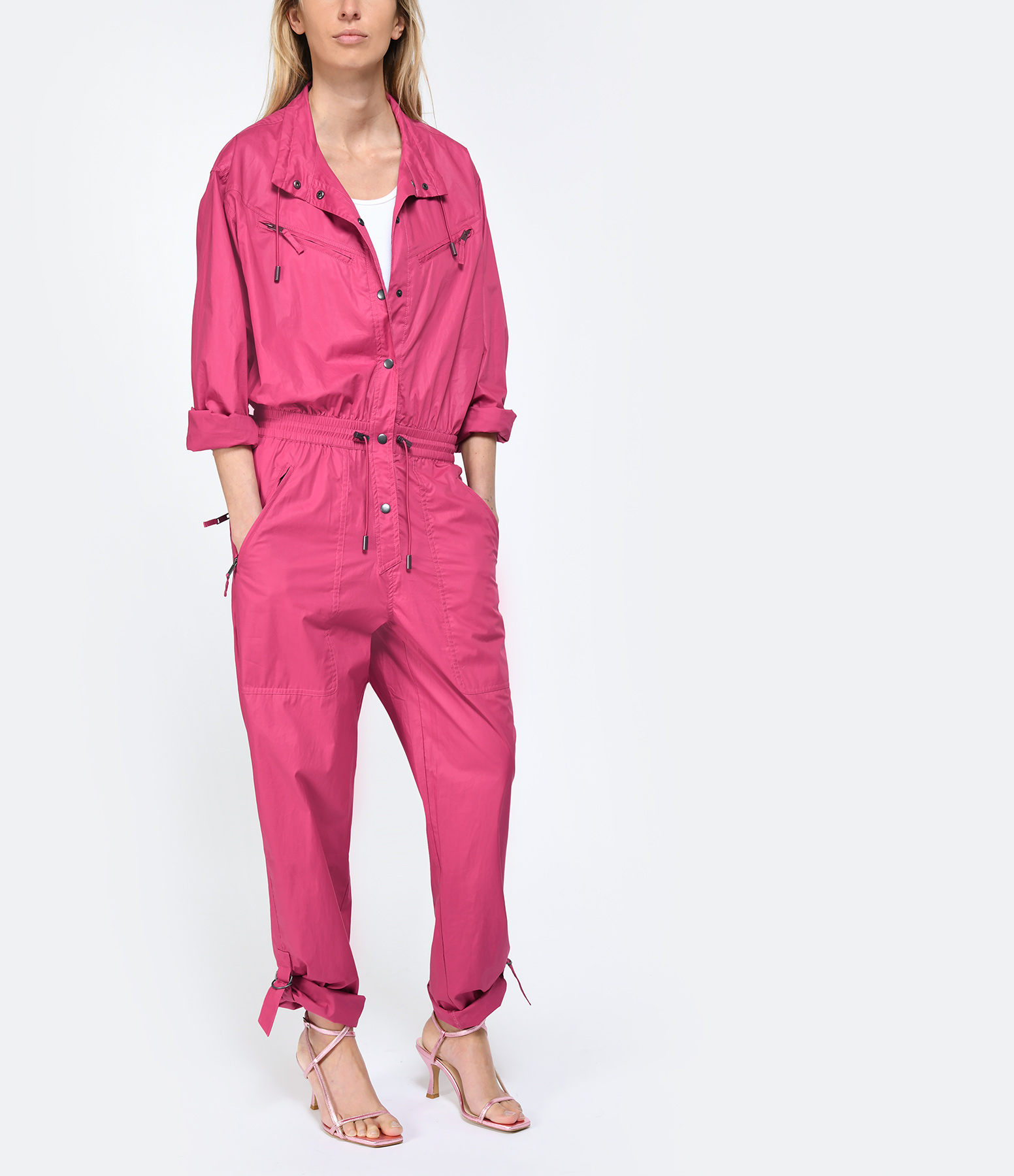 Franca Cotton Orchid Jumpsuit