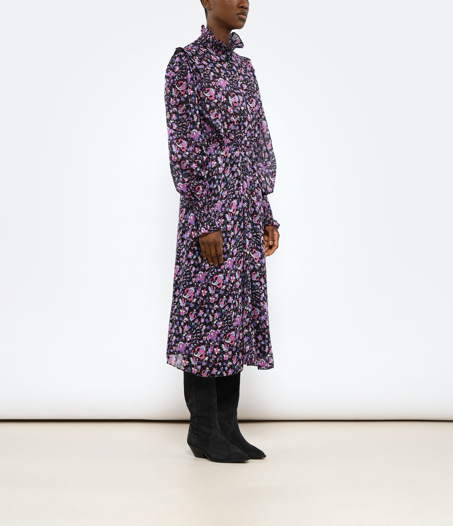 Galoa Midnight Pink Dress