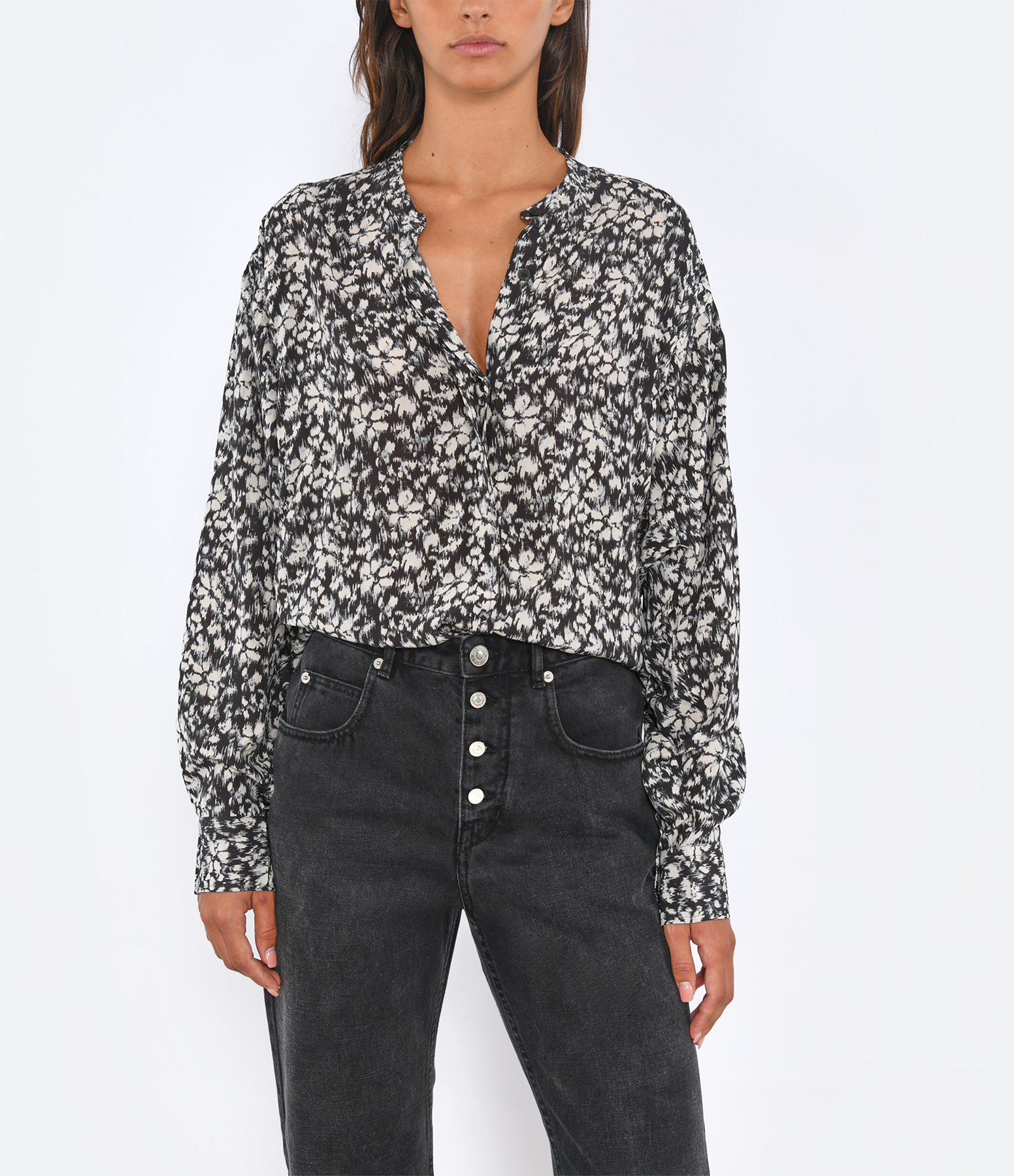 Catchell Black and White Shirt