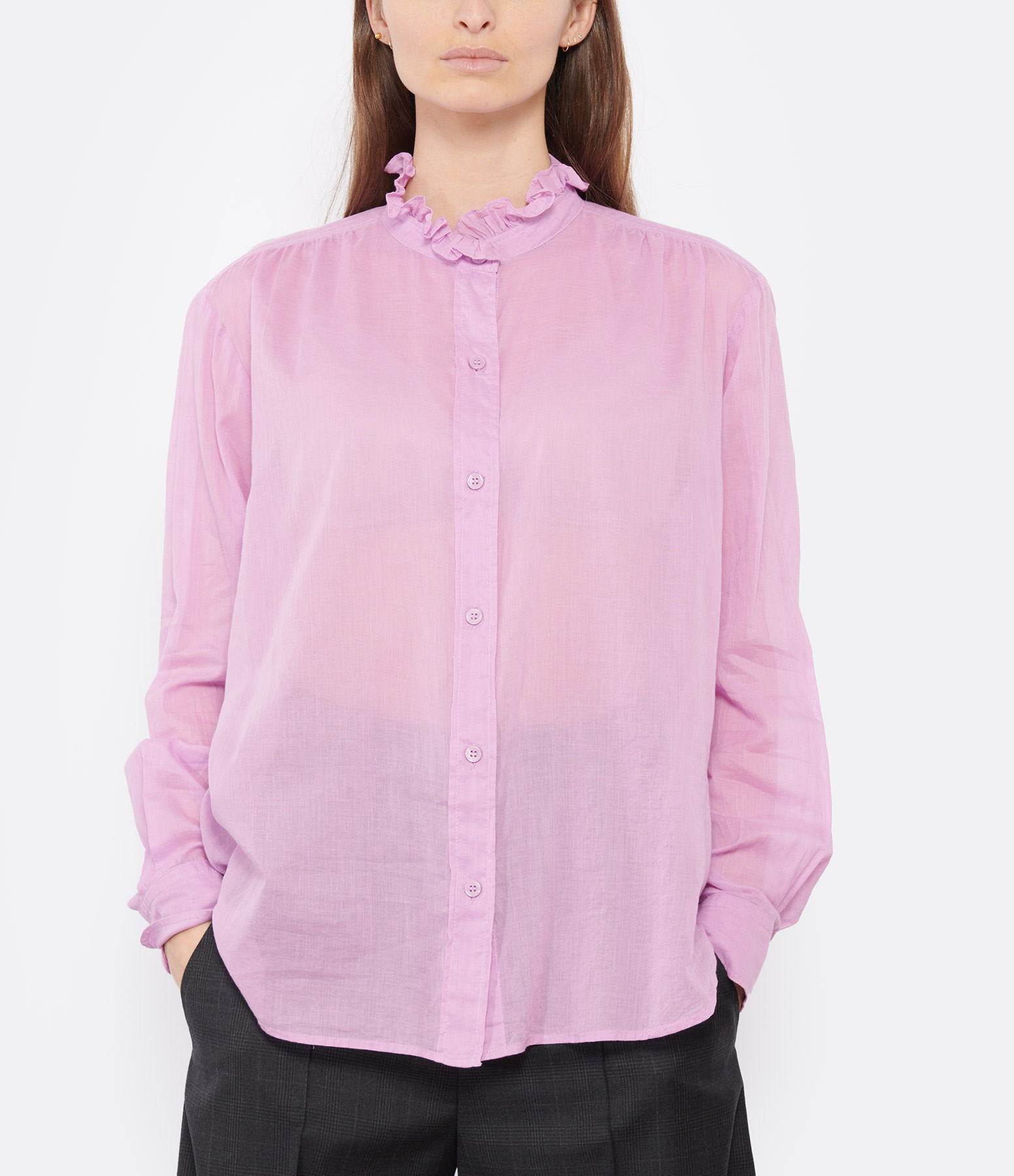 Gamble Pink Cotton Shirt