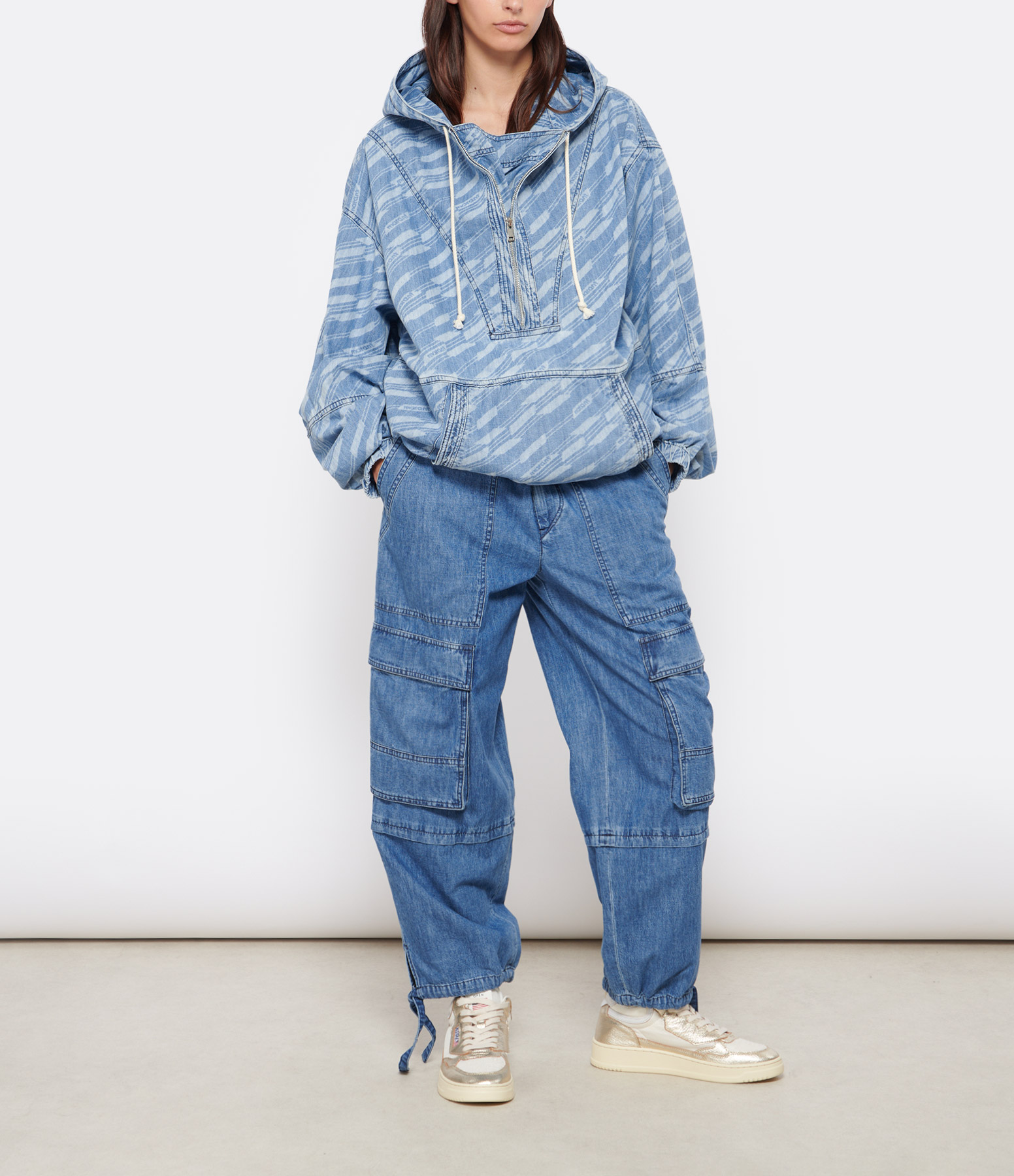 Ivy Blue Straight-Leg Trousers