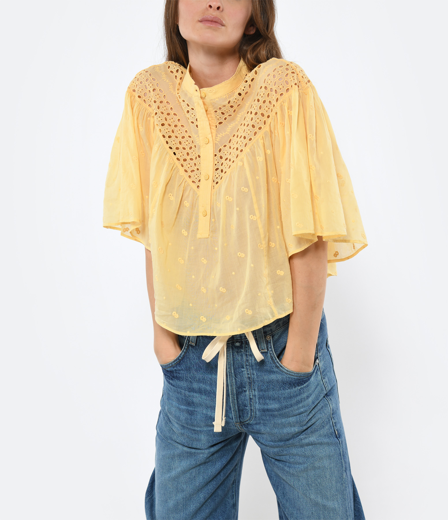 Safi Sunlight Yellow Top