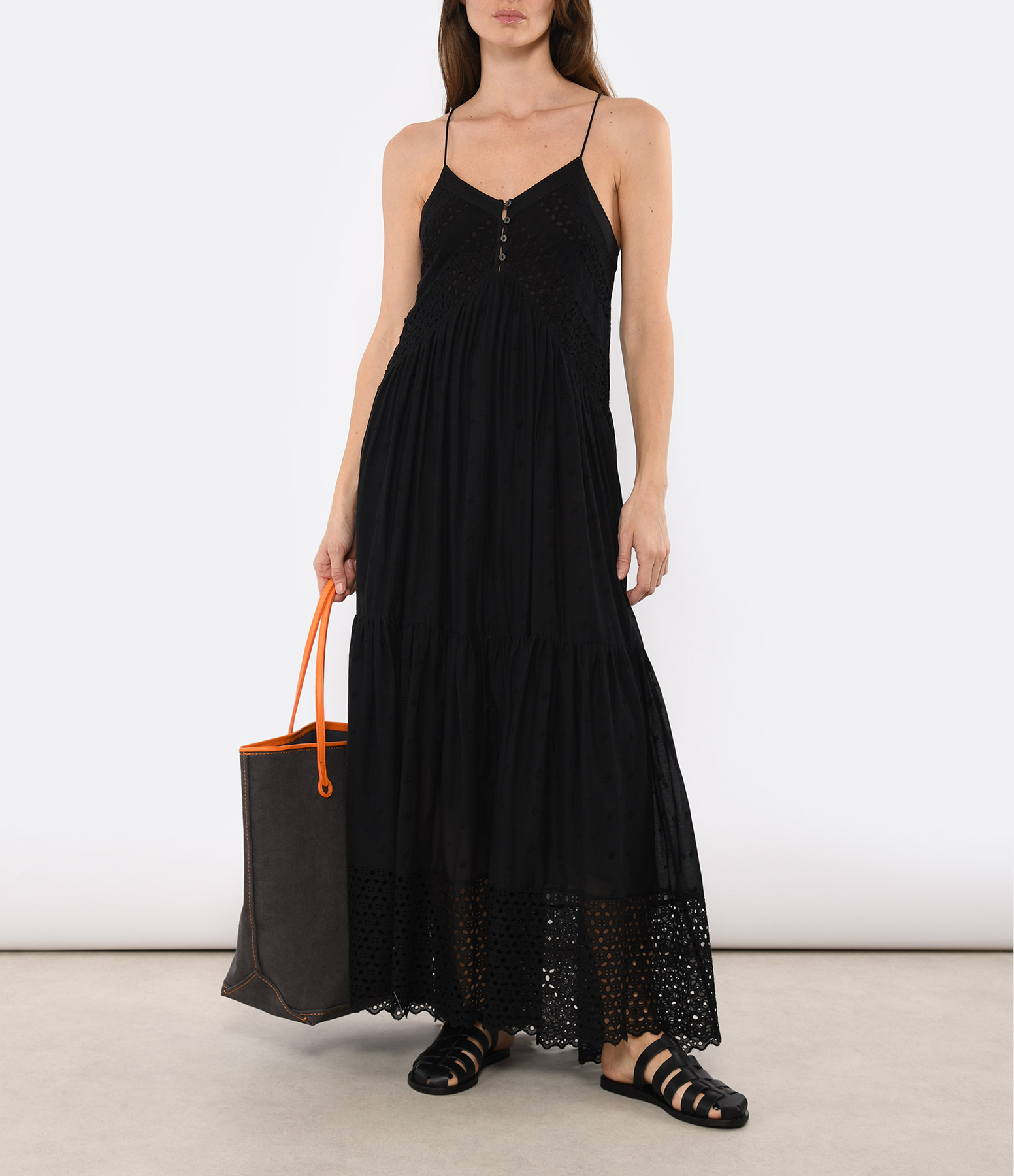 Sabba Black Maxi Dress