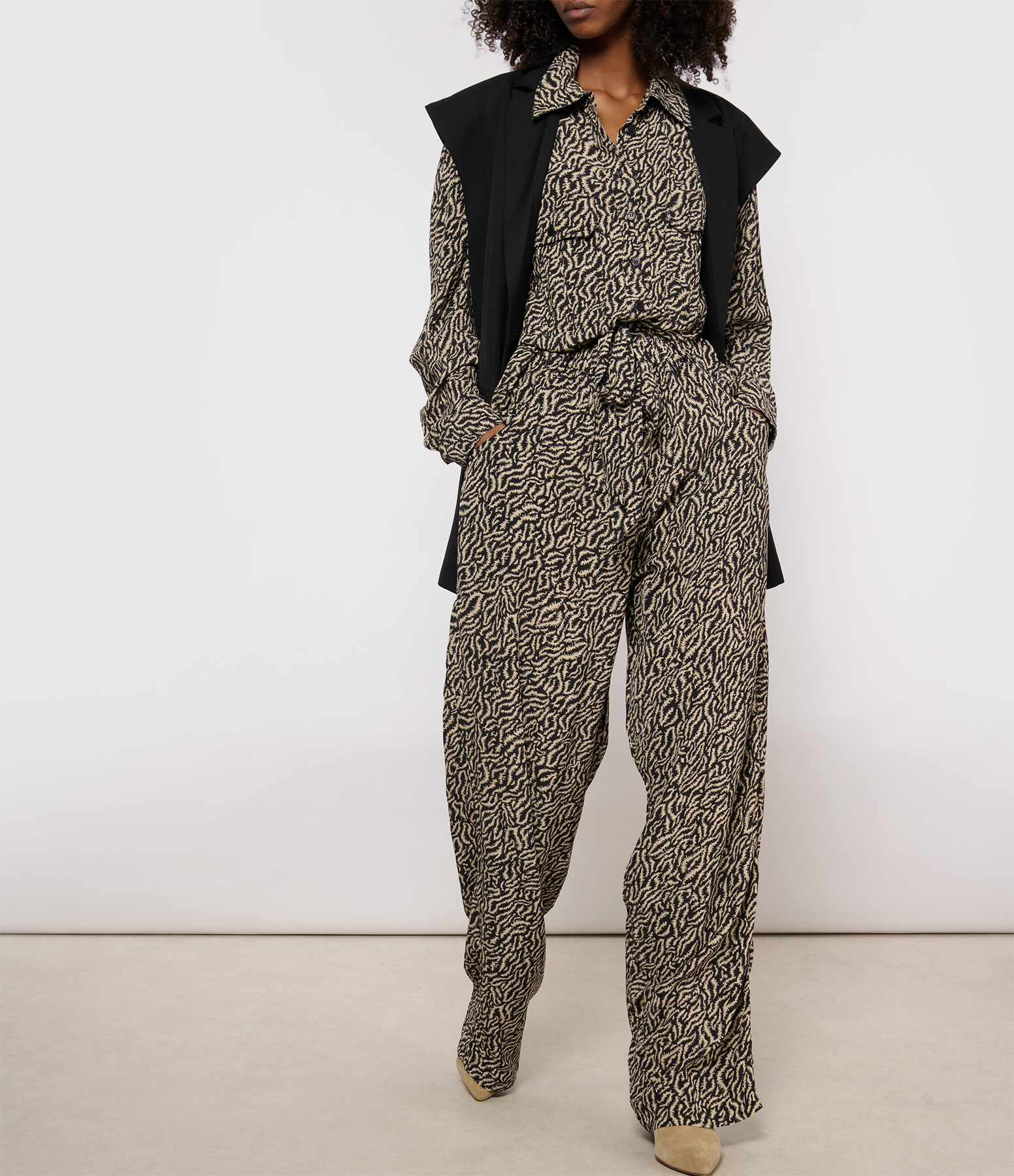 Venusia Ecru Jumpsuit