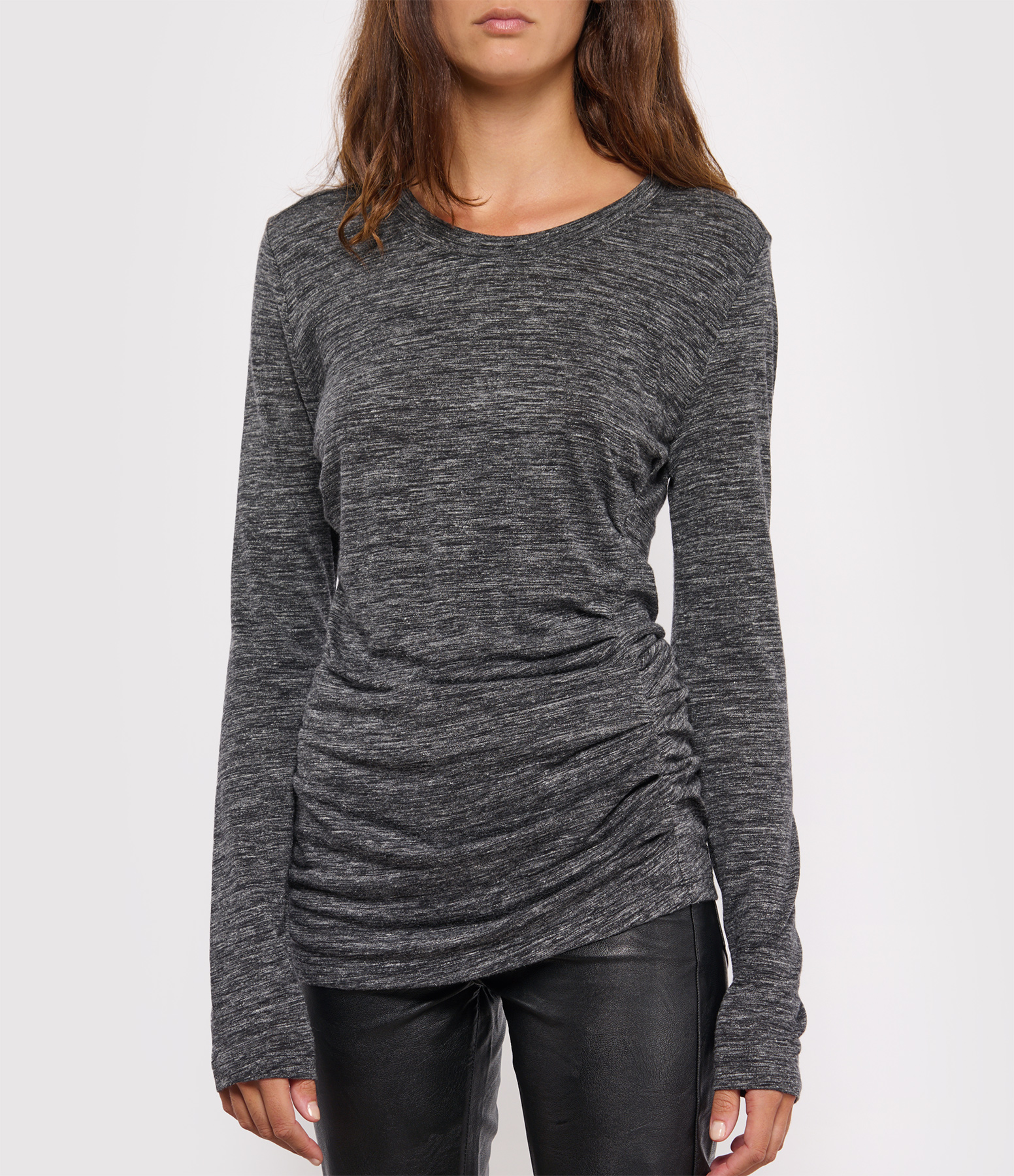 Ineta Grey Top