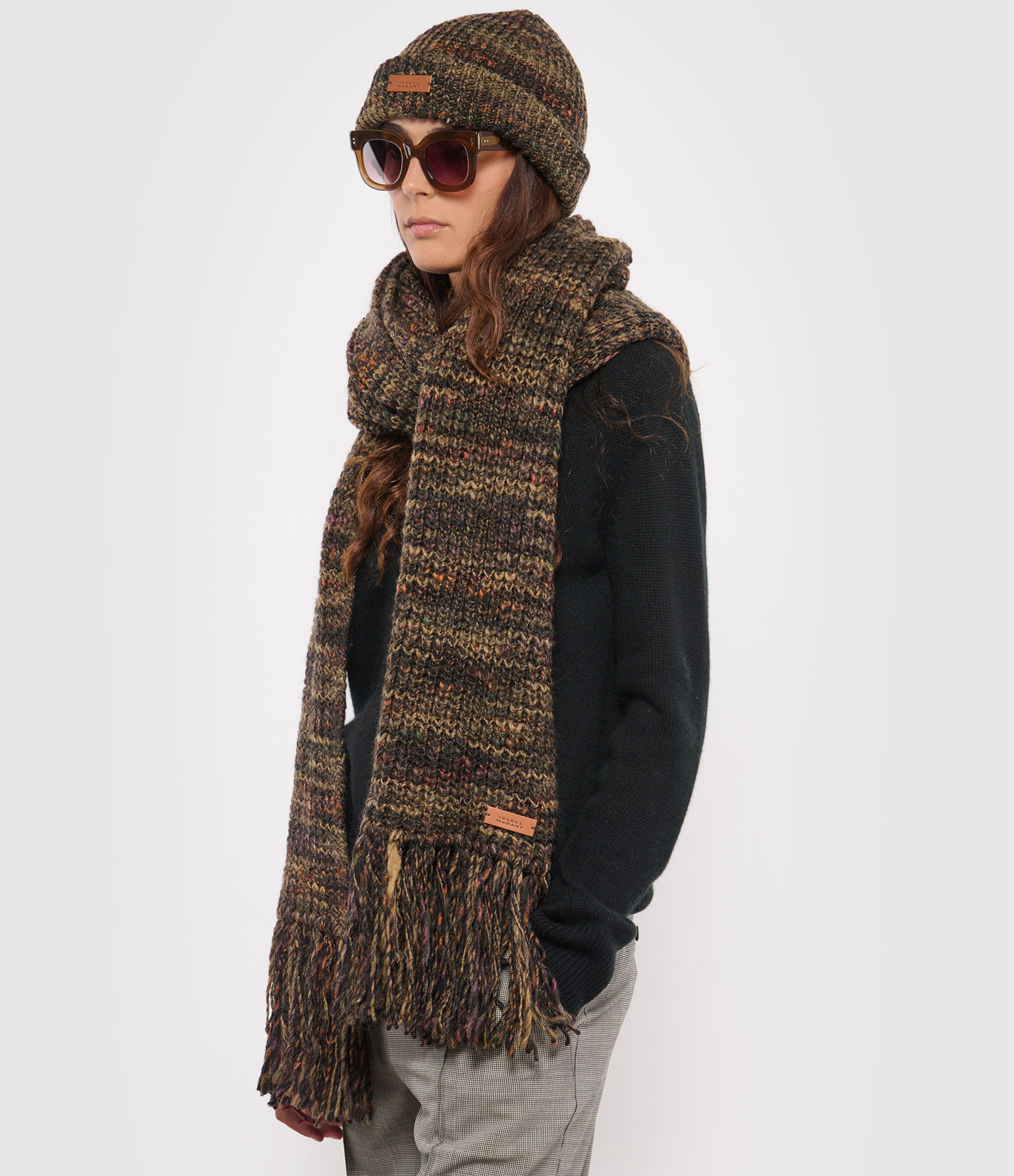 Eldem Brown Scarf
