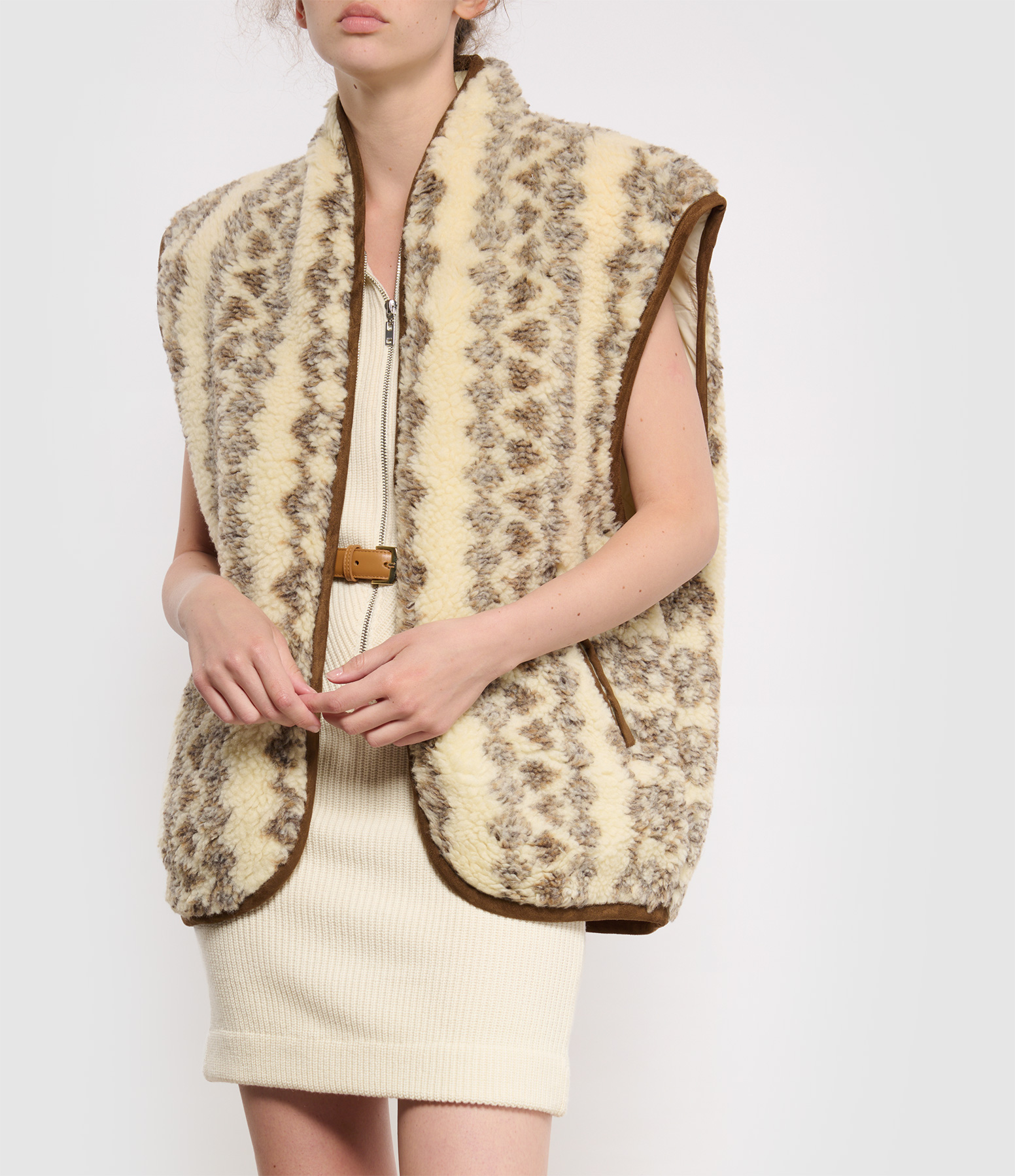 Maximilia Ecru Cardigan