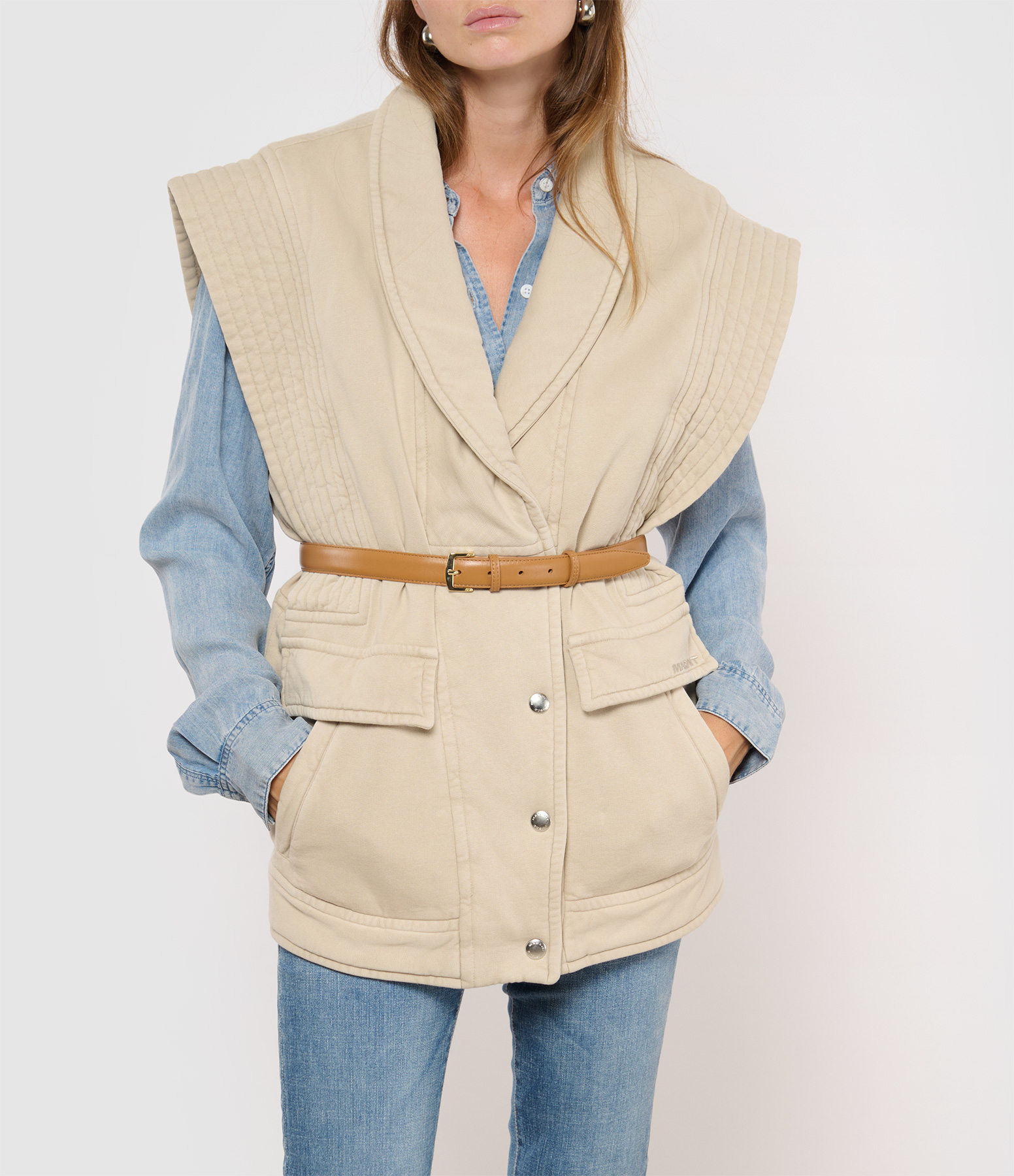 Naelle Beige Jacket