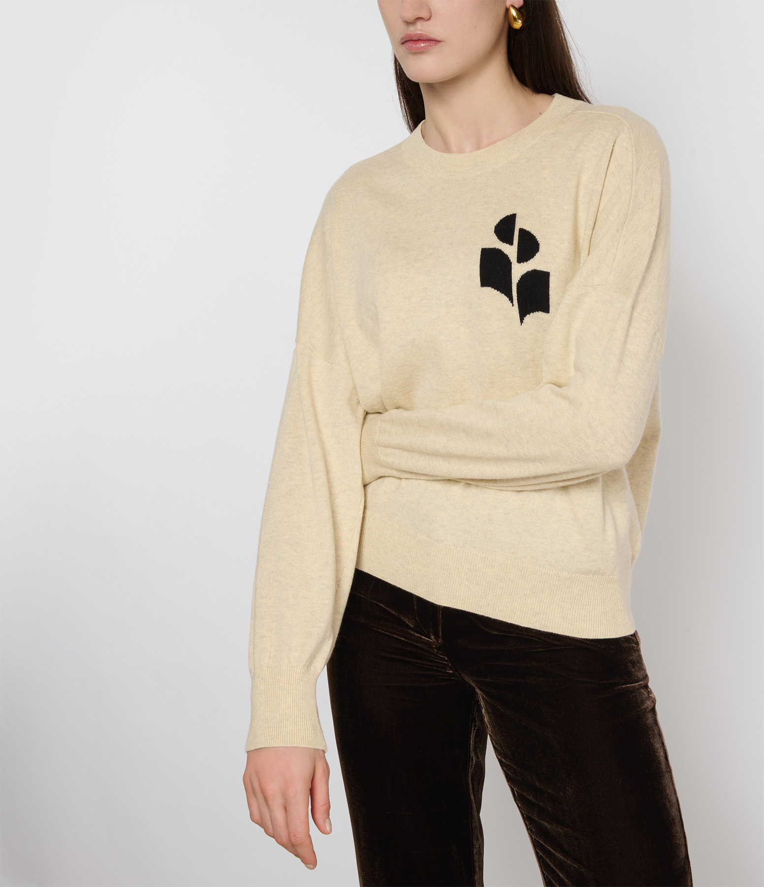 Marisans Light Grey Jumper