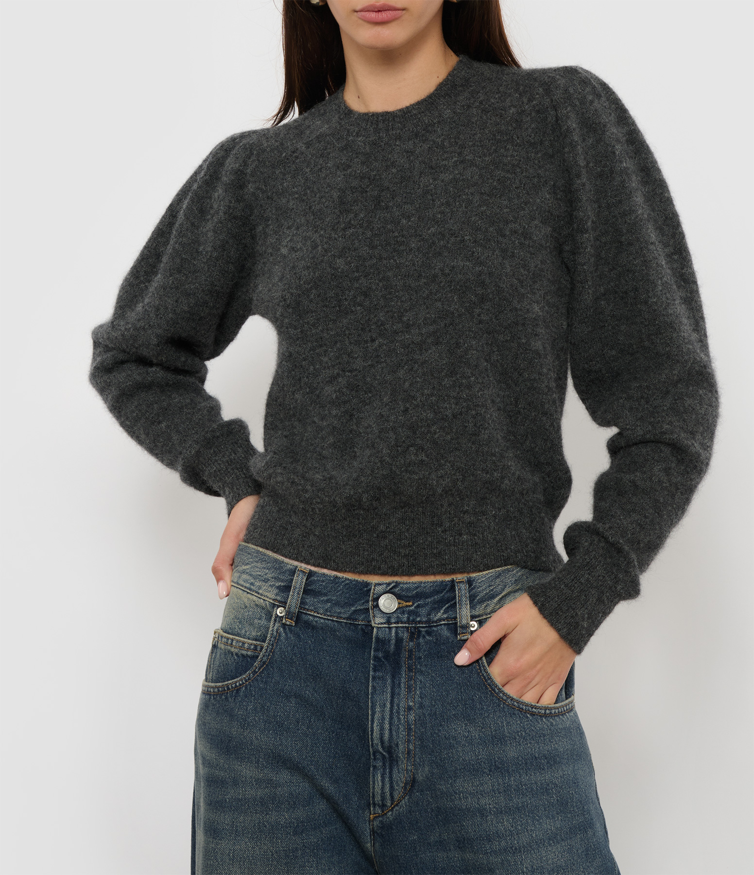 Peyton Dark Grey Jumper