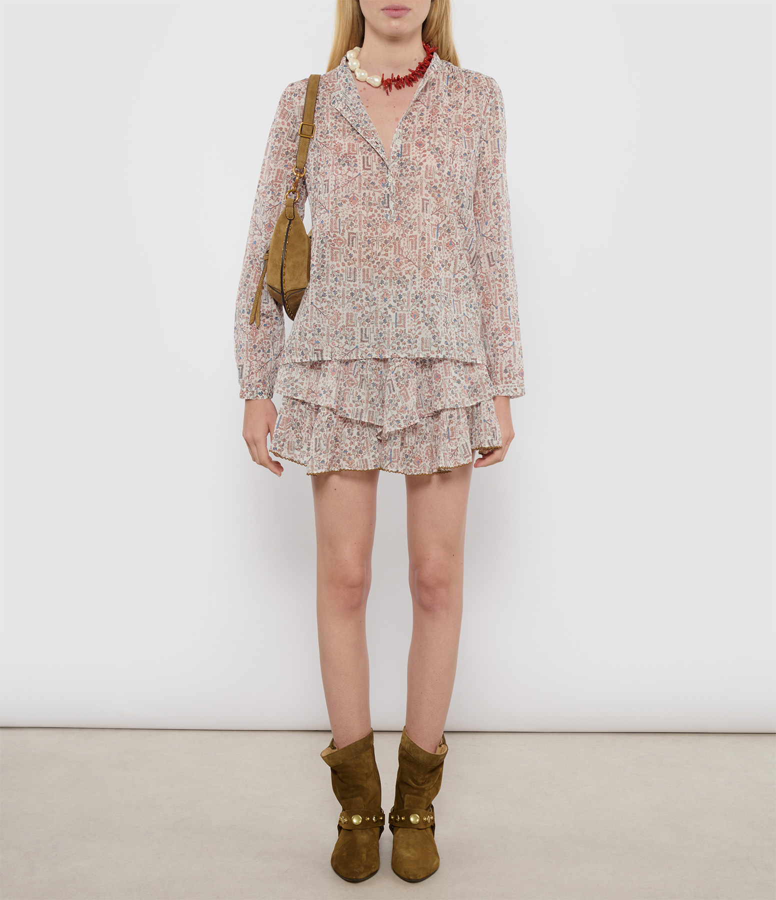 Maria Blouse, Ecru