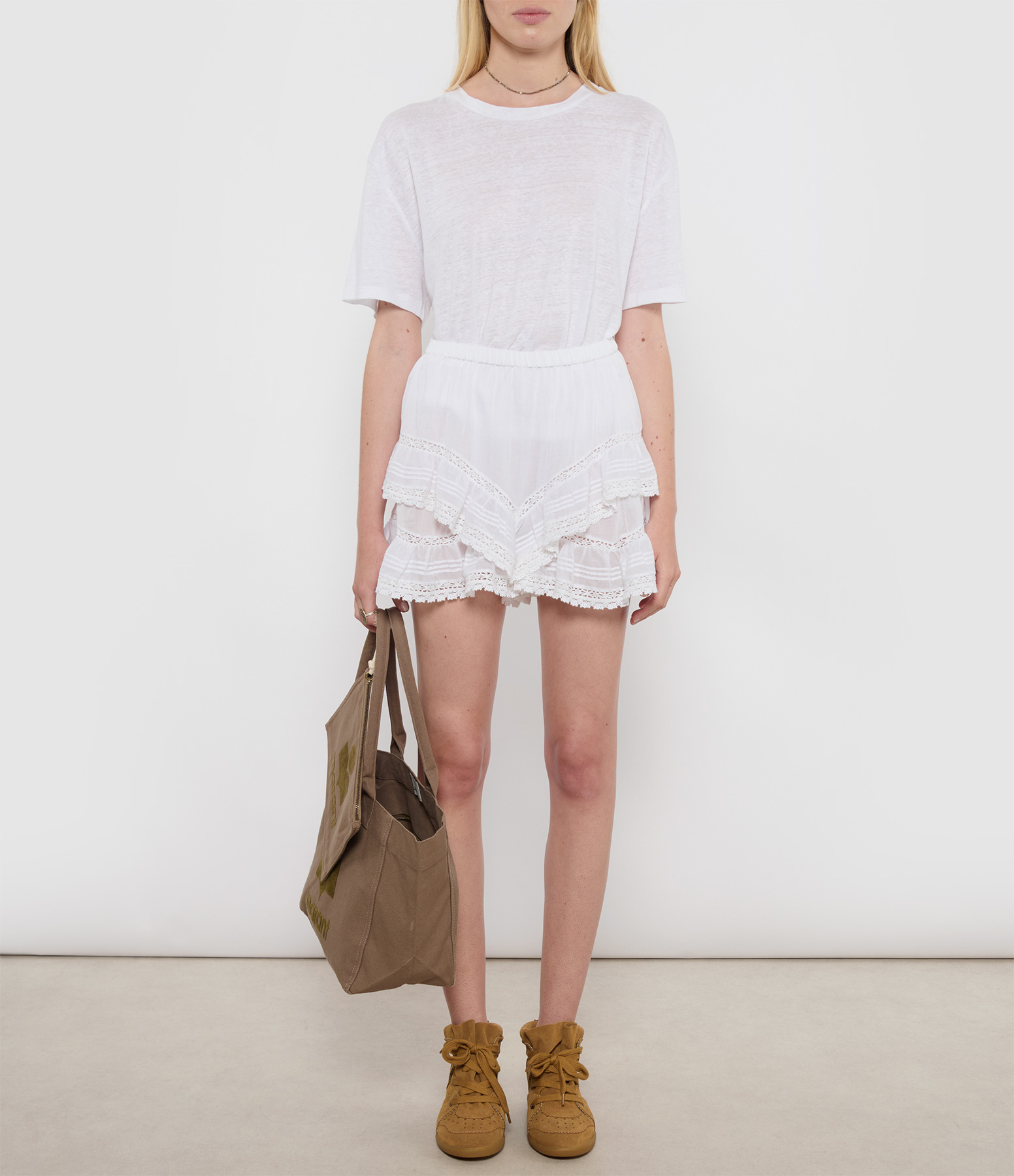 Geana White Shorts