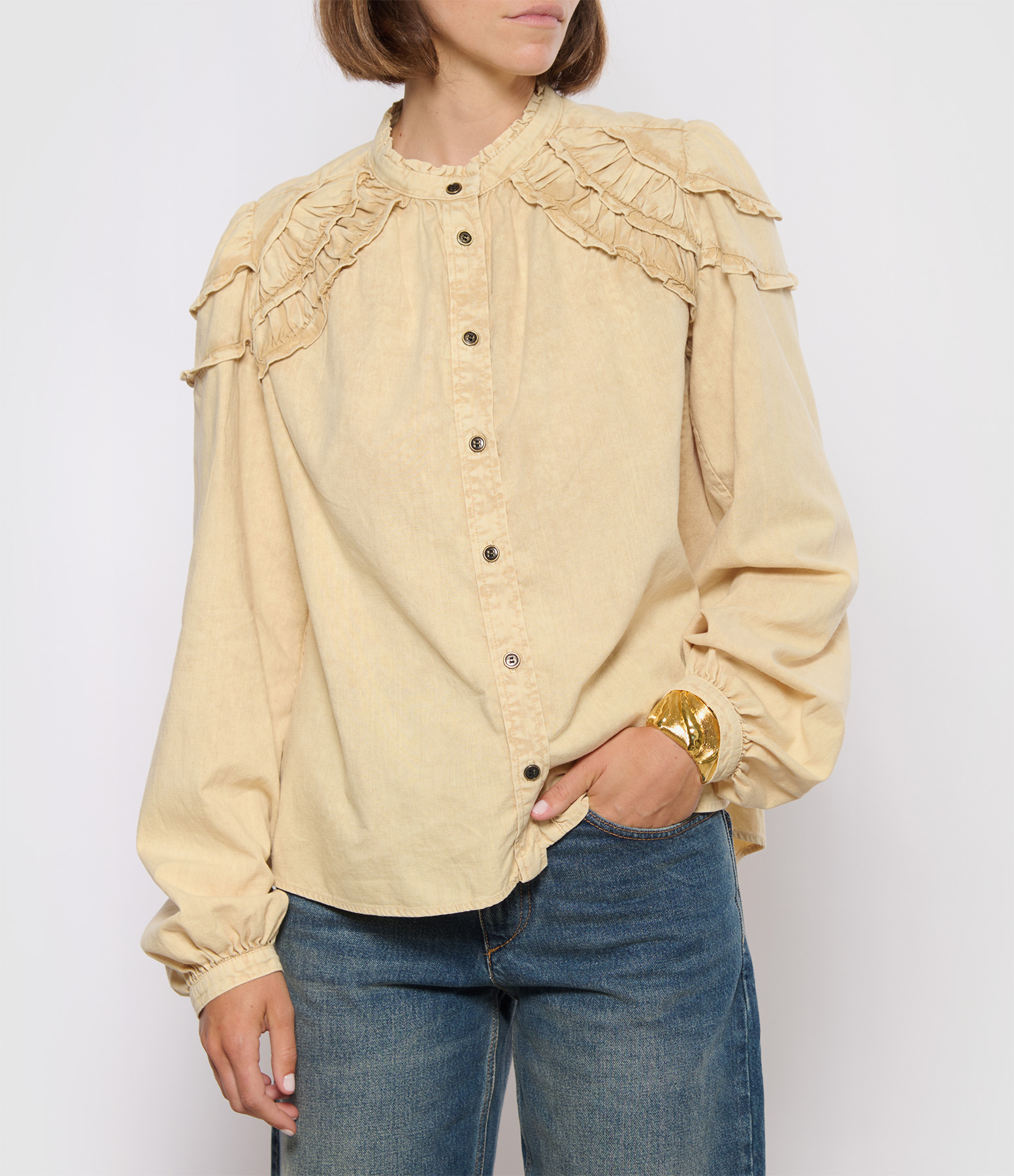 Milya Beige Shirt