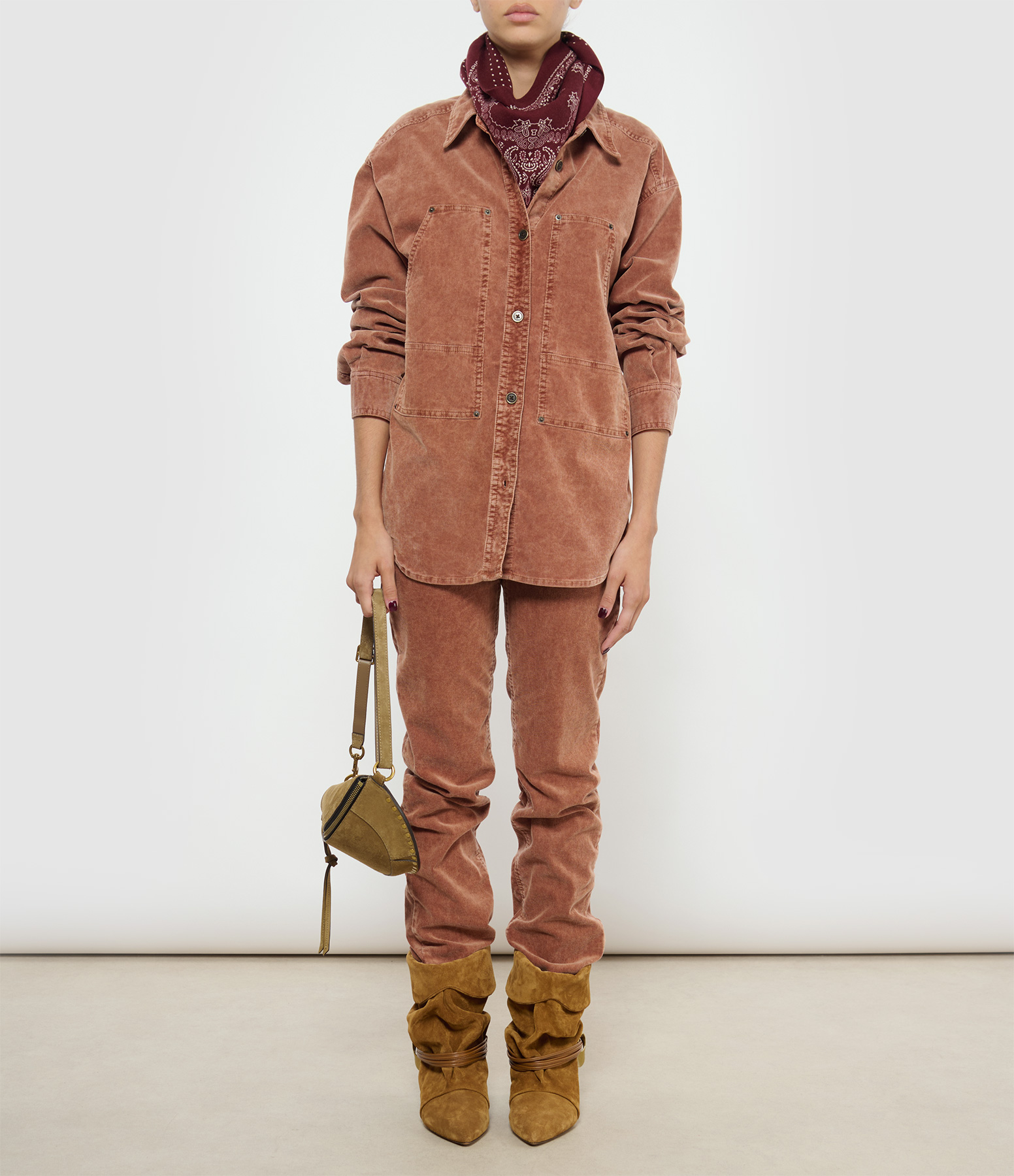 Oriana Jacket in Rust