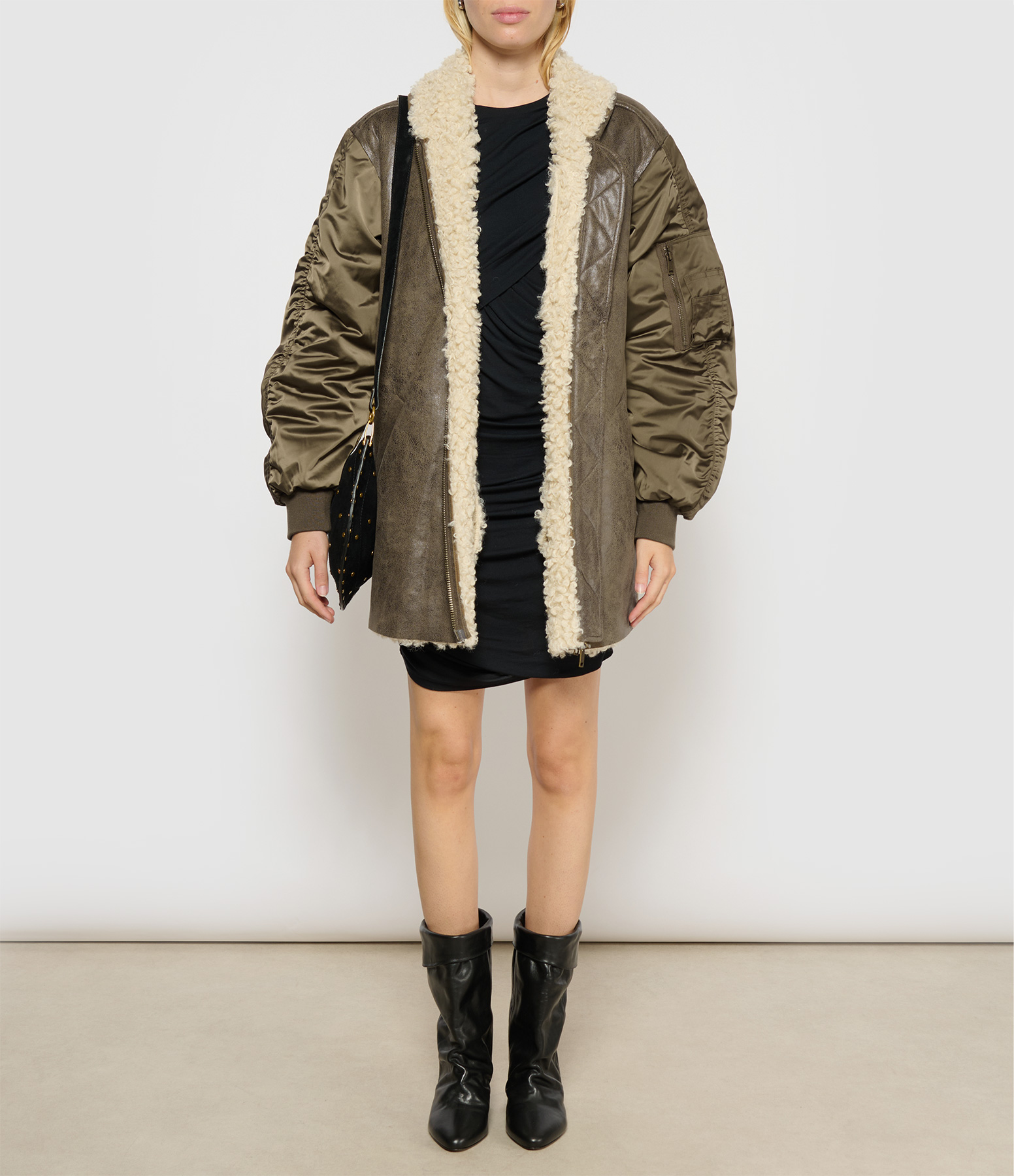 Evina Khaki Coat