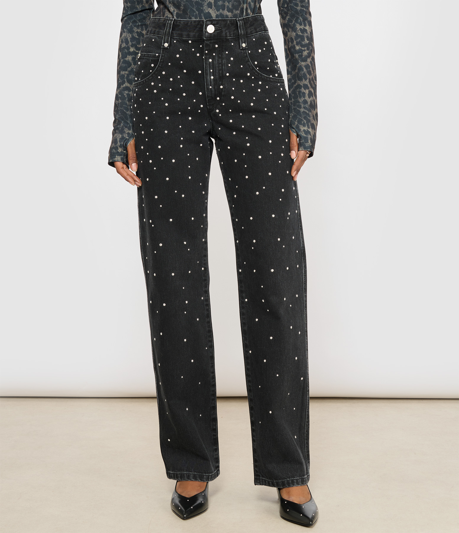 Brinsa Black Trousers, Festive Capsule Collection
