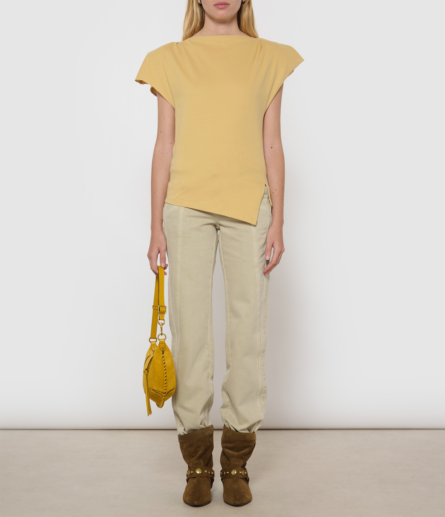Jaylis Trousers in Ecru