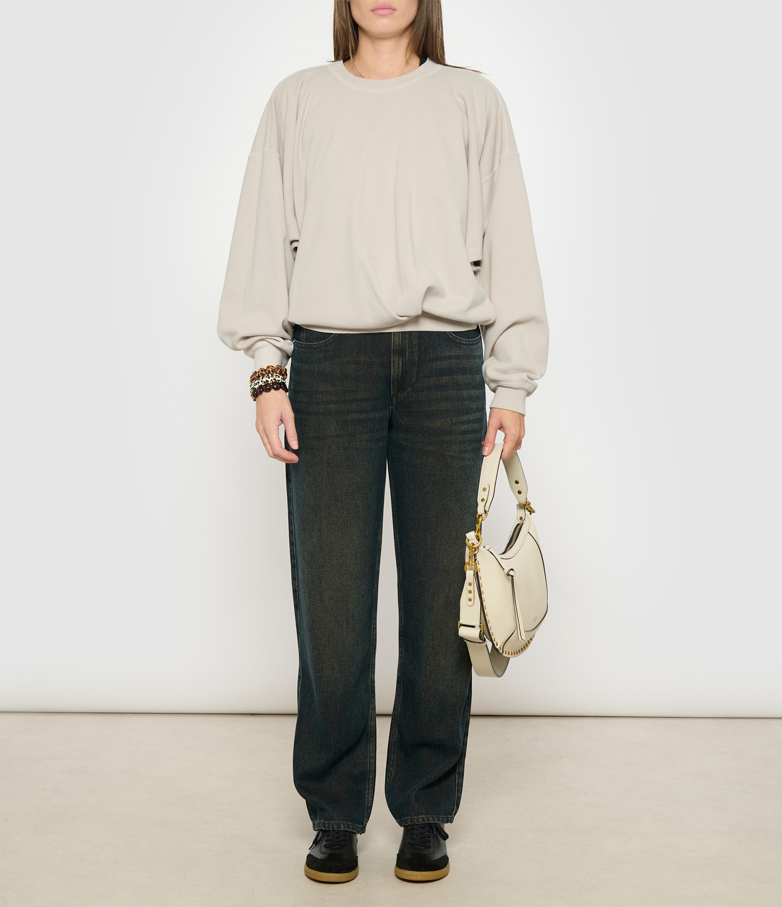 Sauria Beige Sweatshirt
