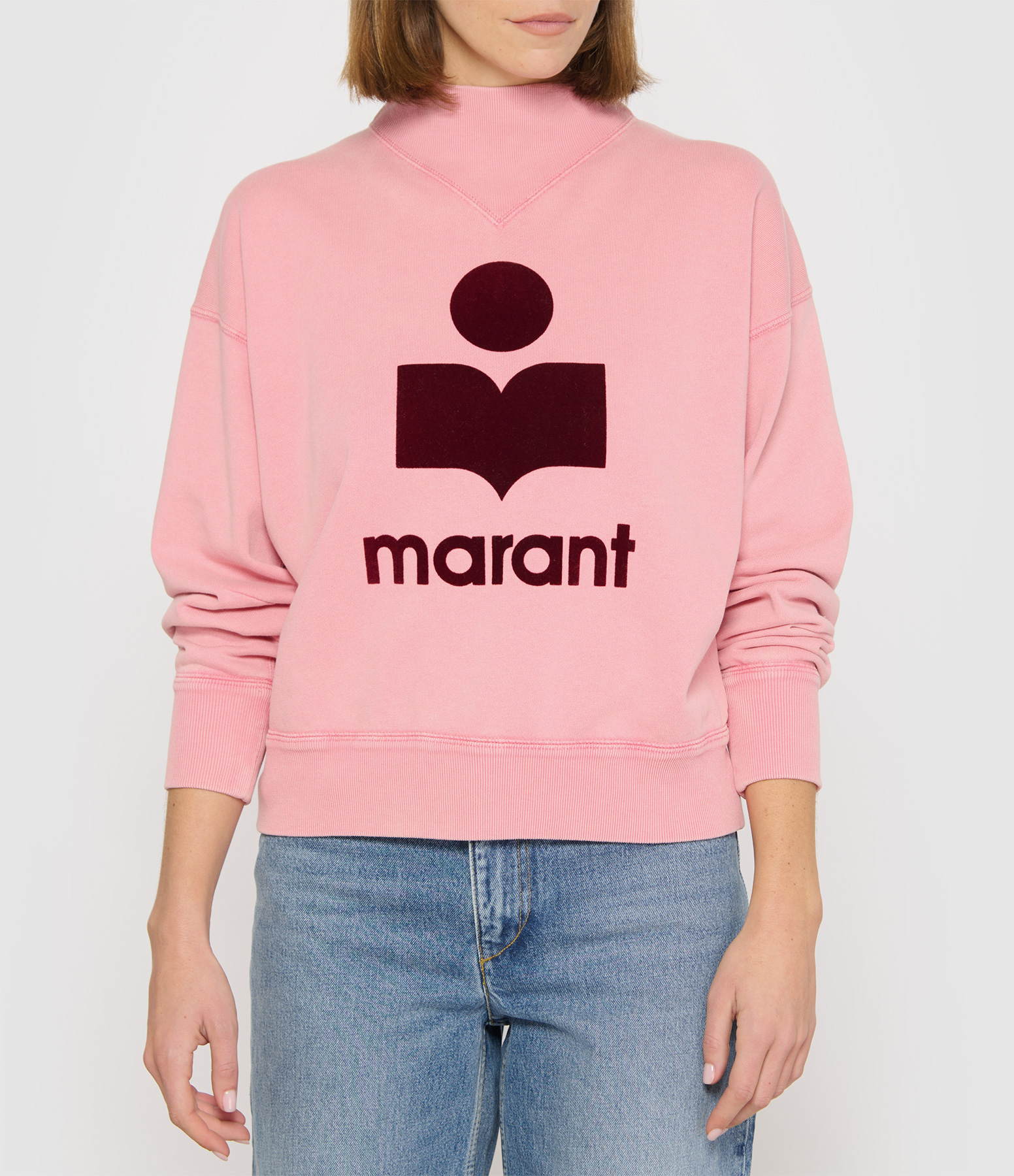Moby Bubblegum Burgundy Sweatshirt