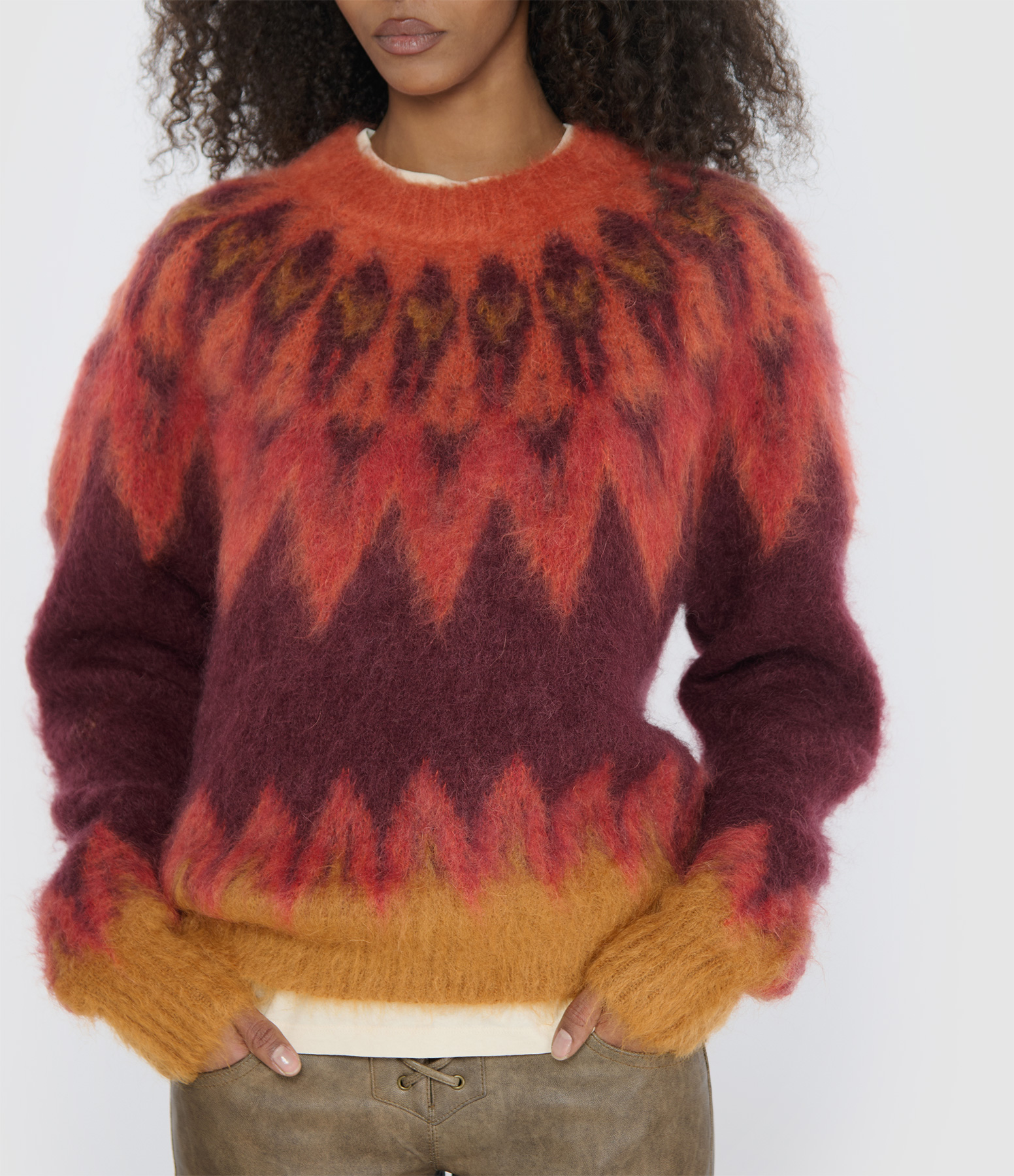 Natania Bordeaux Jumper
