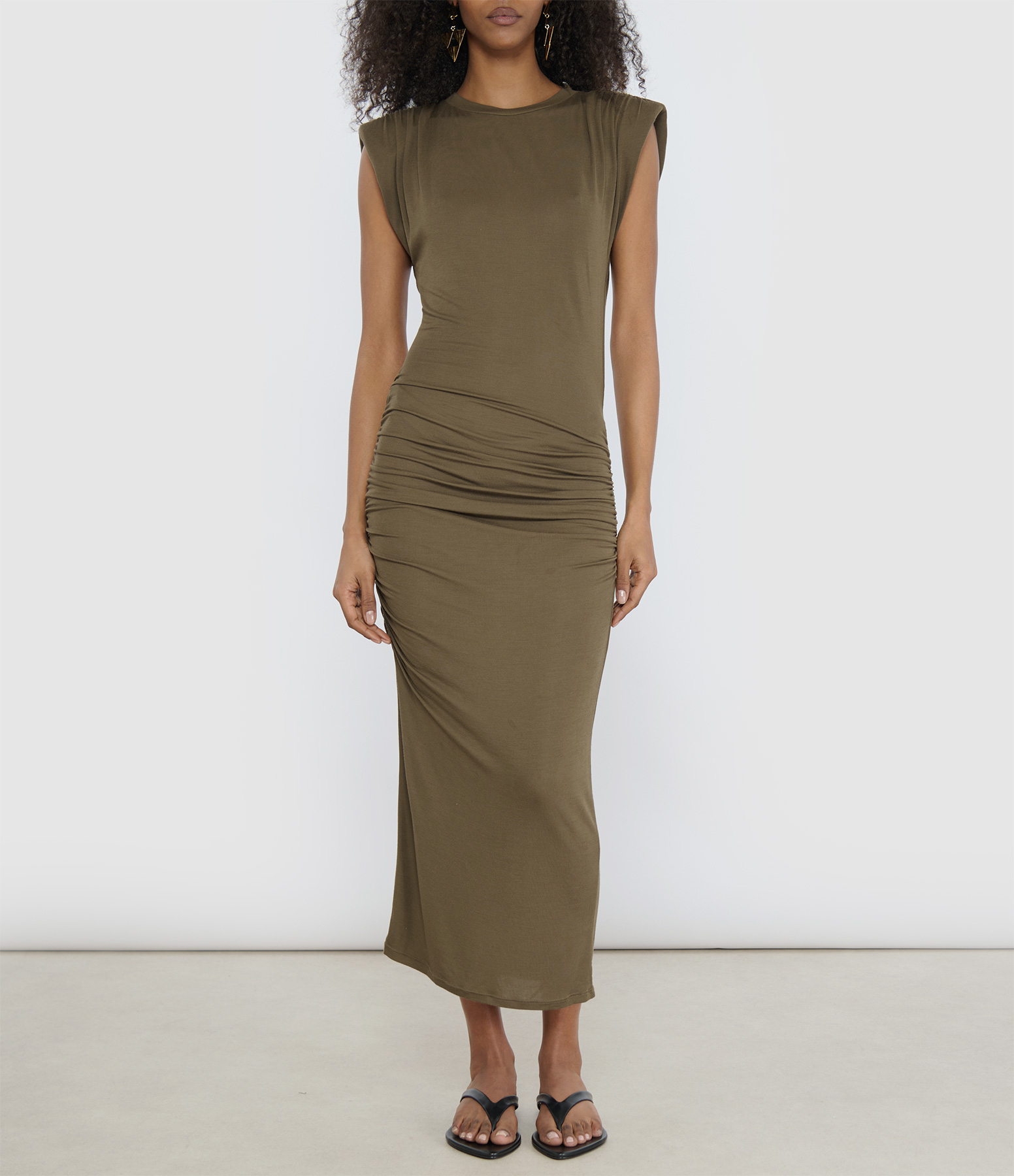 Donna Khaki Dress