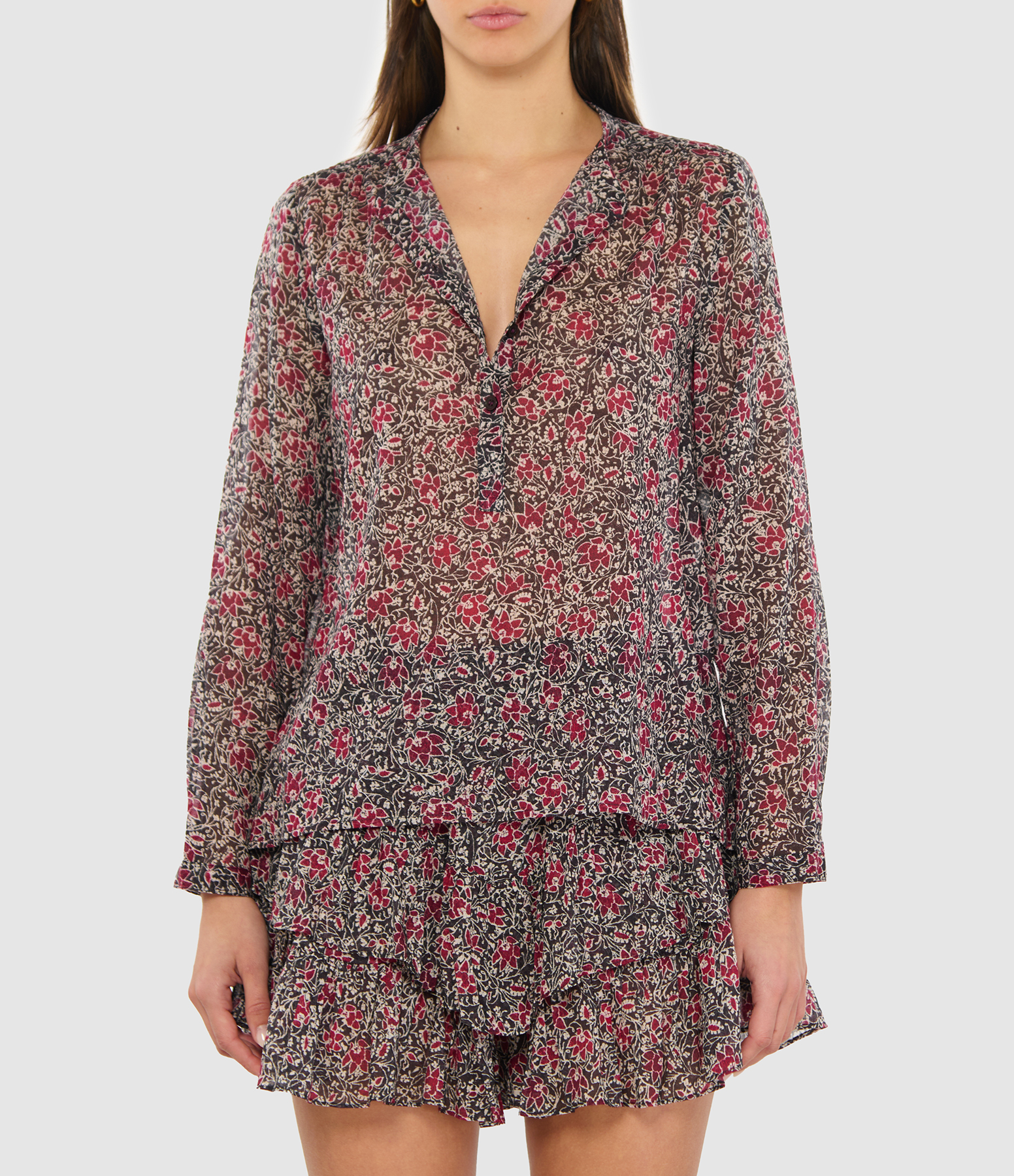 Maria Crushed Berry Top
