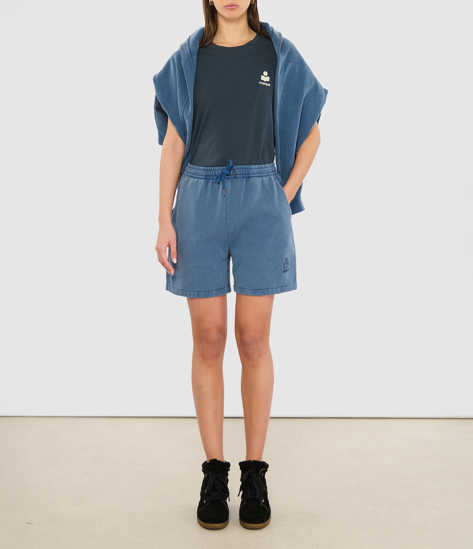 Aby Midnight Ecru T-shirt