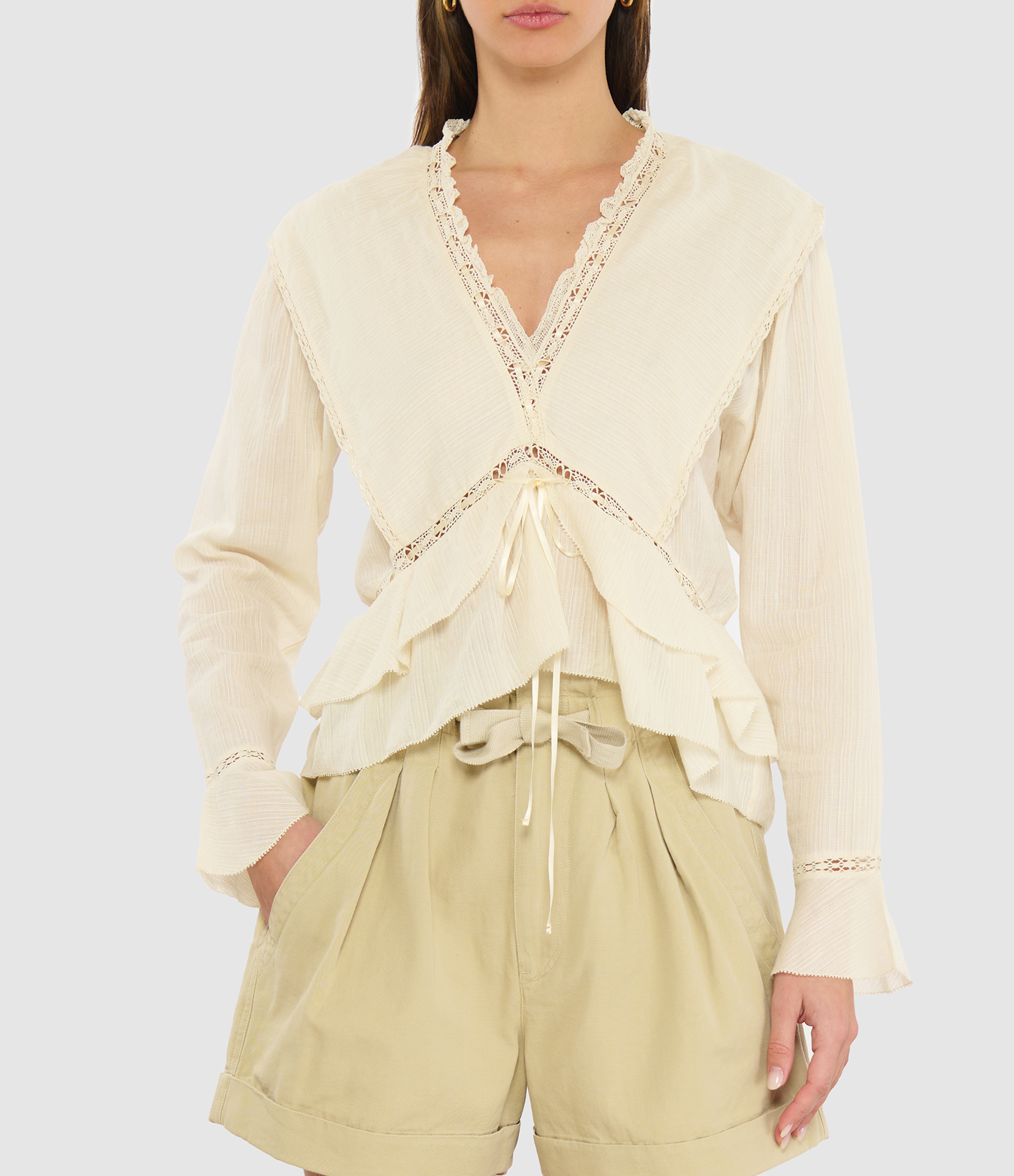 Damienne Ecru Top