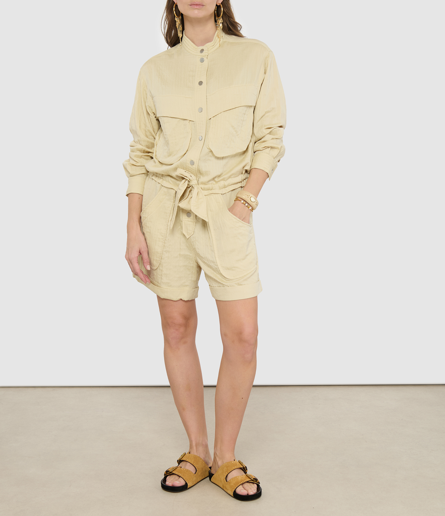 Betyna Ecru Jumpsuit