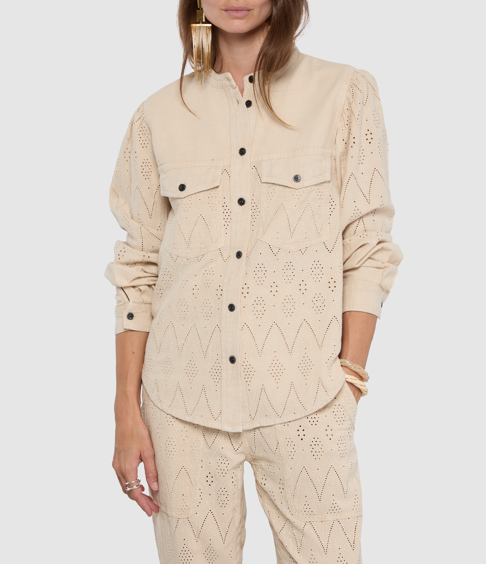 Kaina Beige Shirt