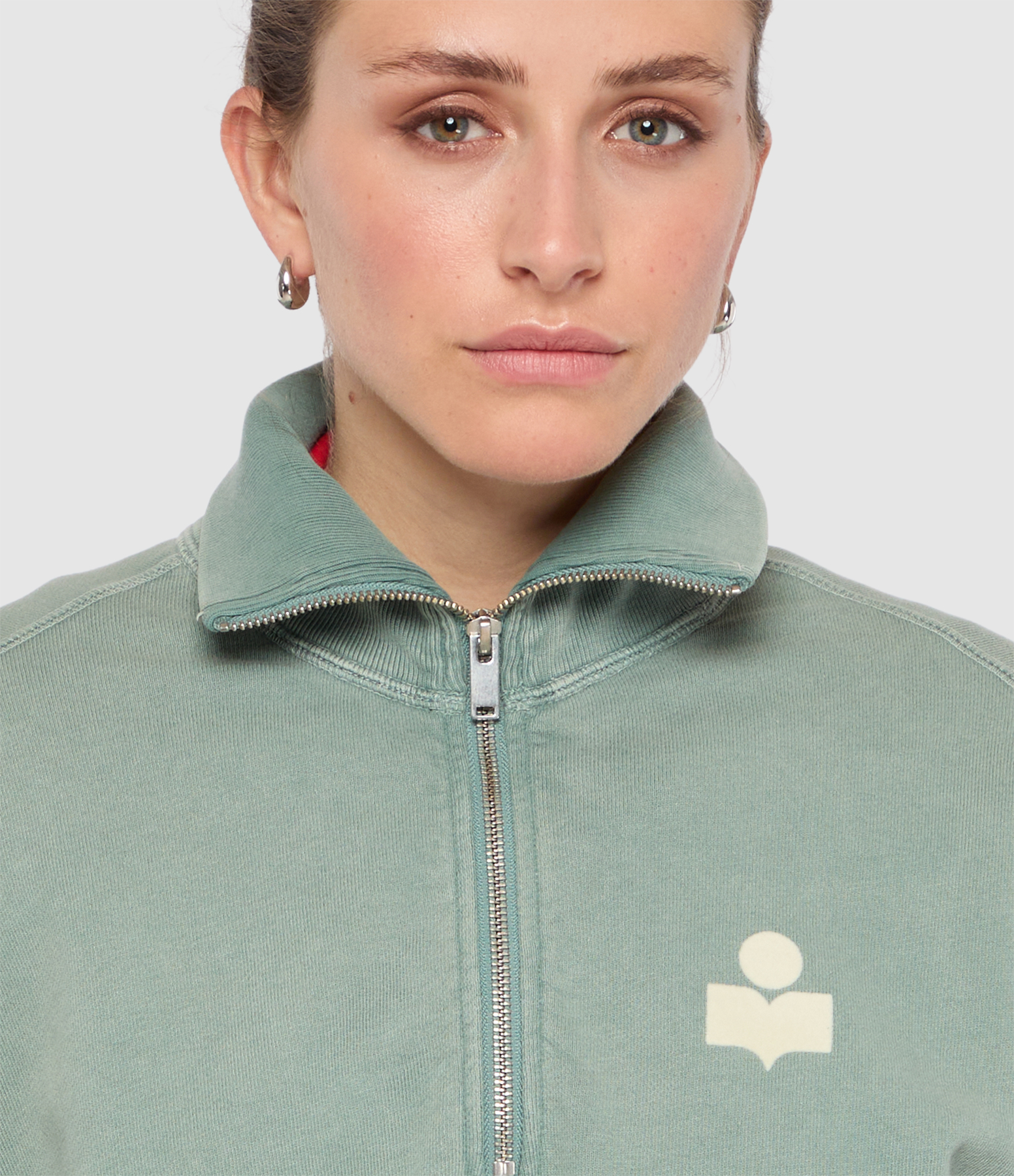 Ross Sage Ecru Sweatshirt