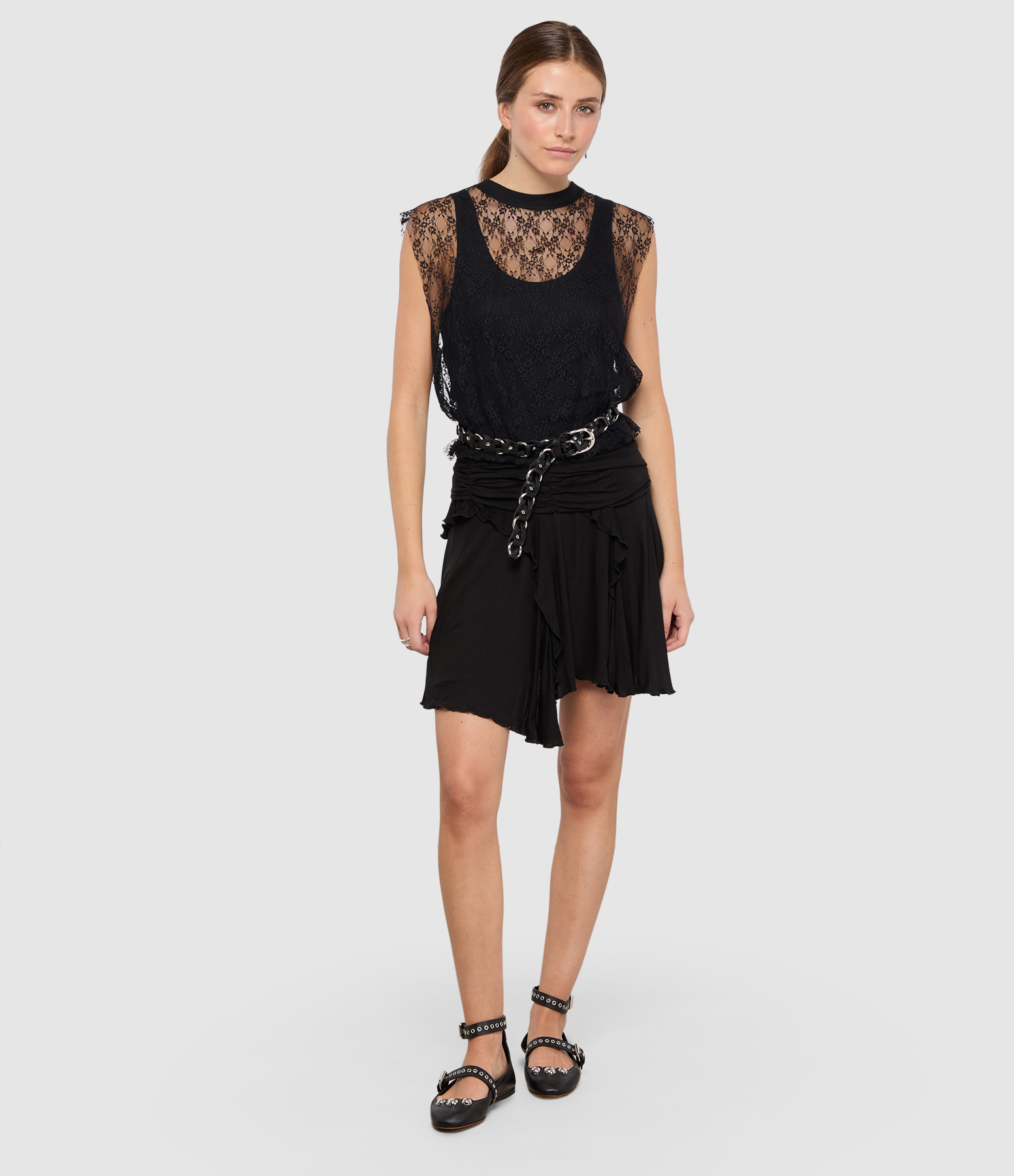 Rosinda Black Skirt