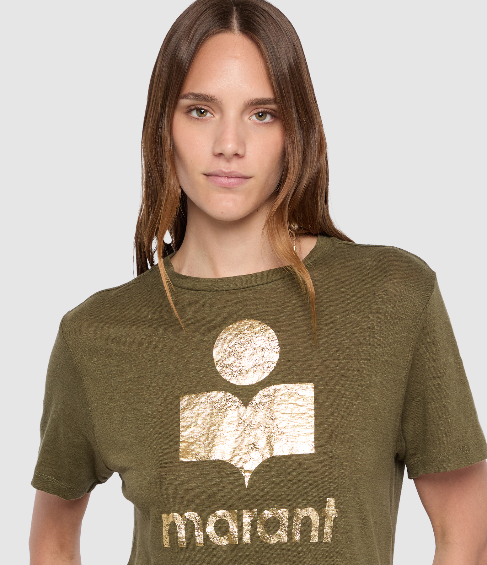 Zewel Khaki Gold T-shirt